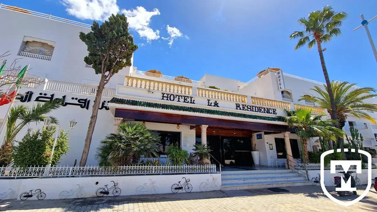 Property building in Hotel La Residence Hammamet Property building in Hotel La Residence Hammamet