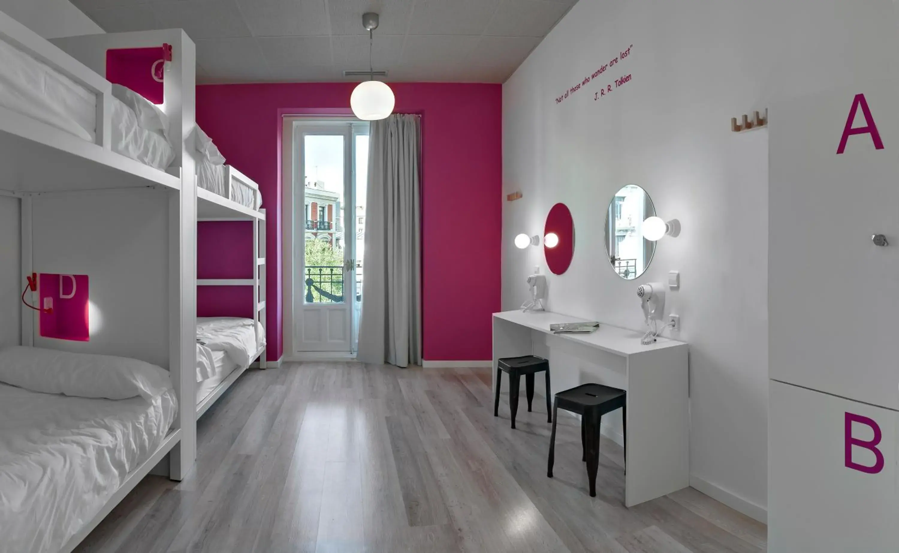 Bedroom, Bunk Bed in Safestay Madrid