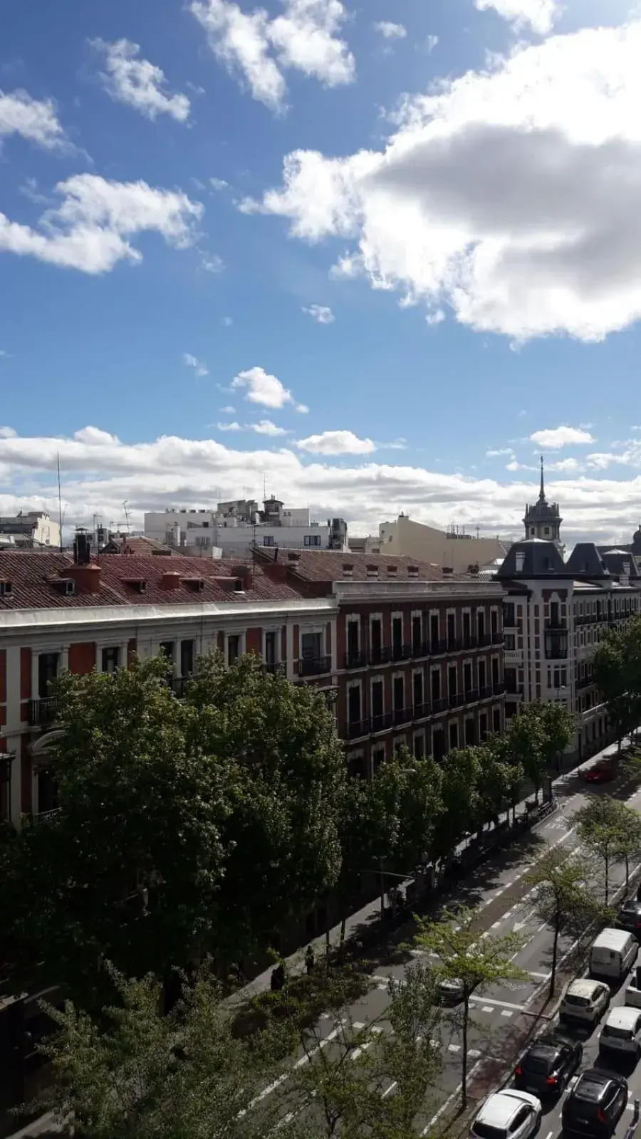 Street view in Safestay Madrid