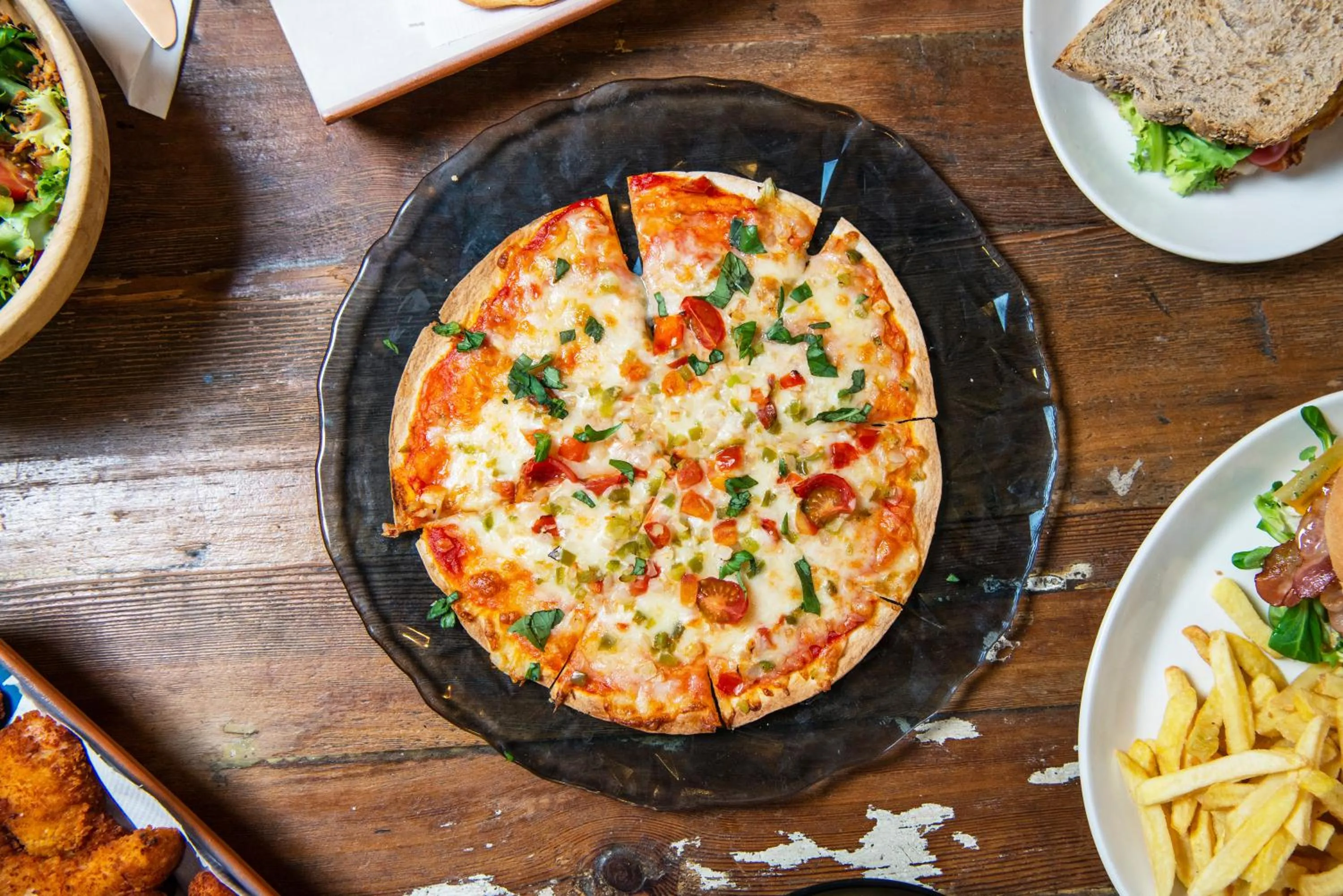 Food and drinks in Safestay Madrid Central