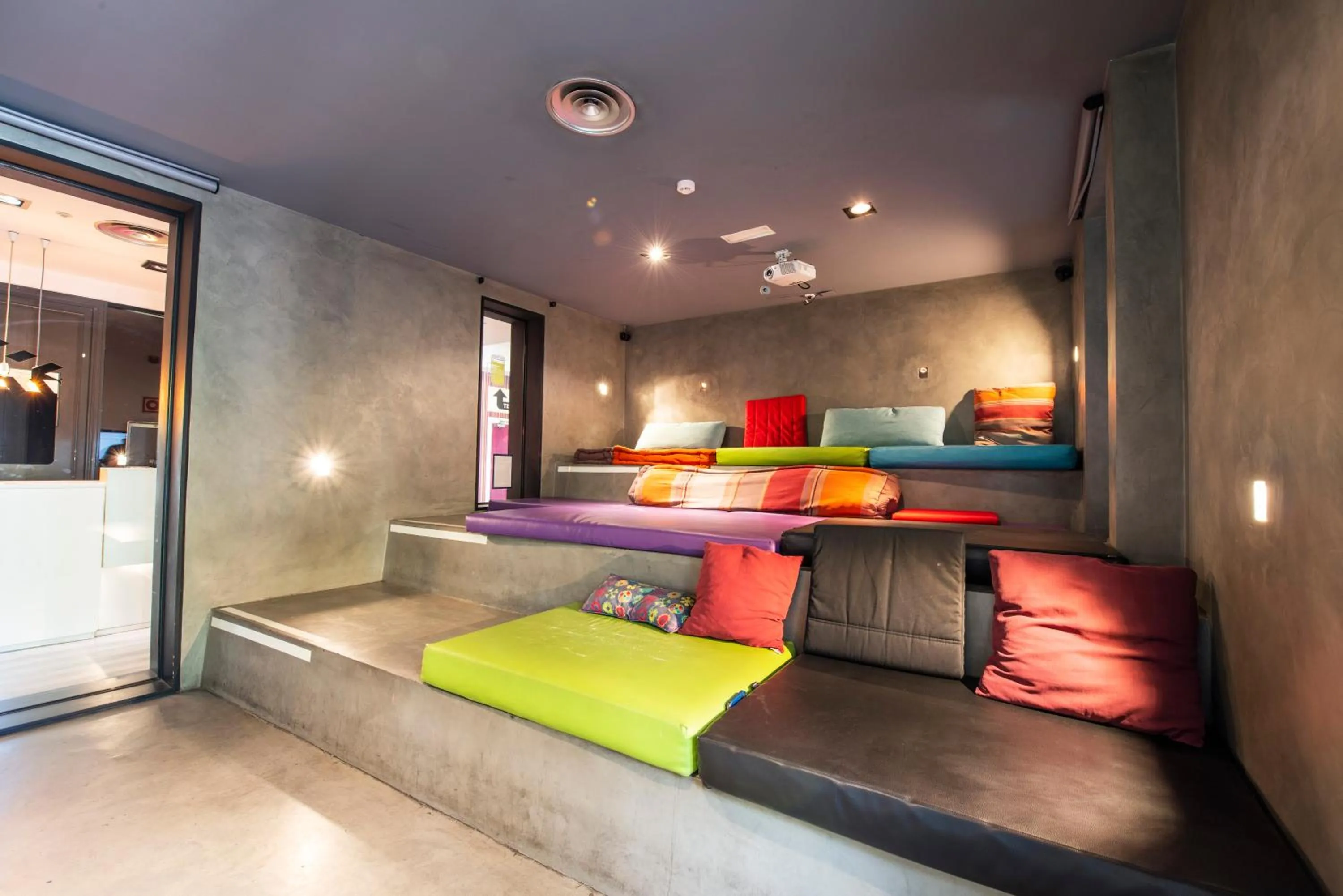 Evening entertainment, Bed in Safestay Madrid Central