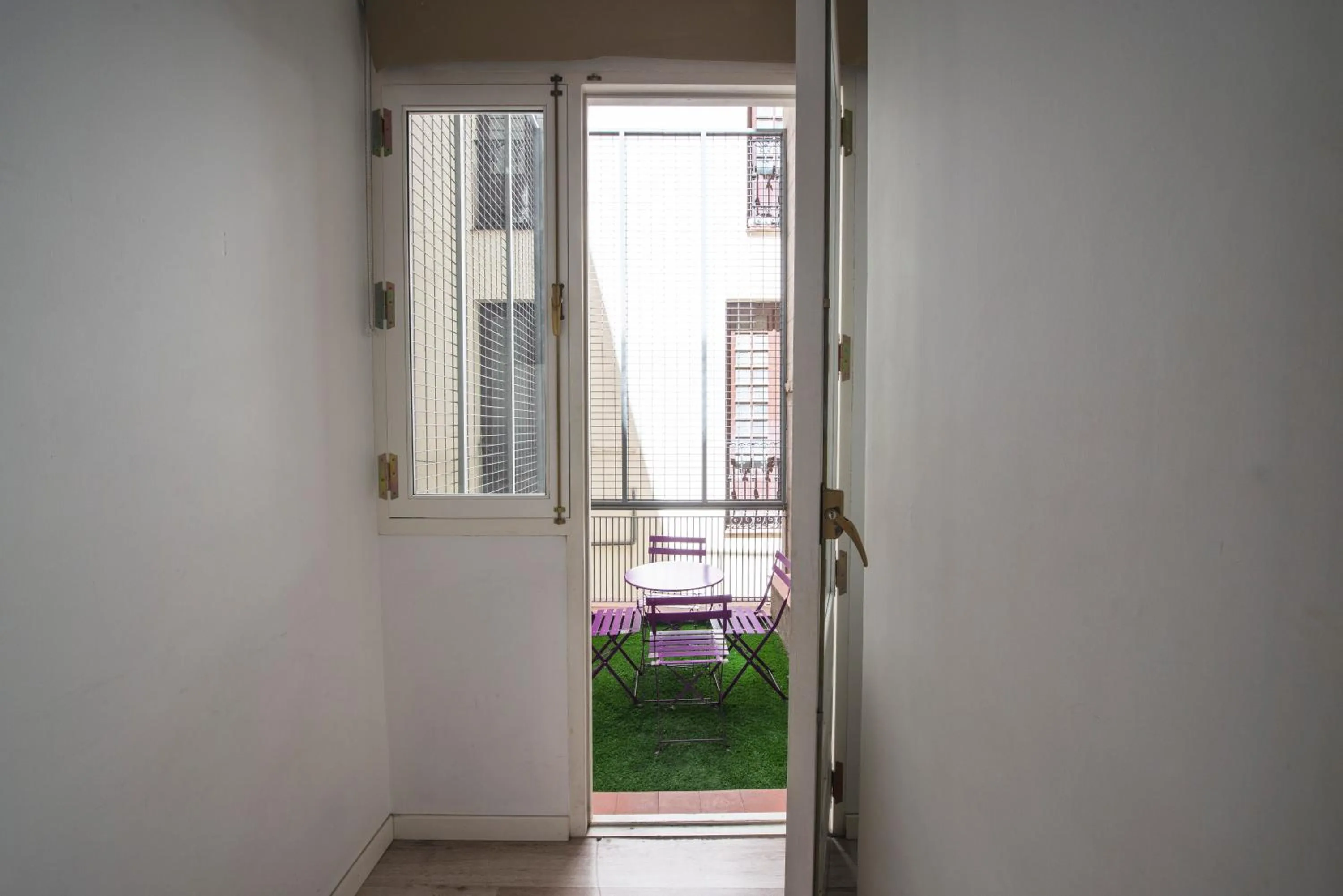 Balcony/Terrace in Safestay Madrid Central