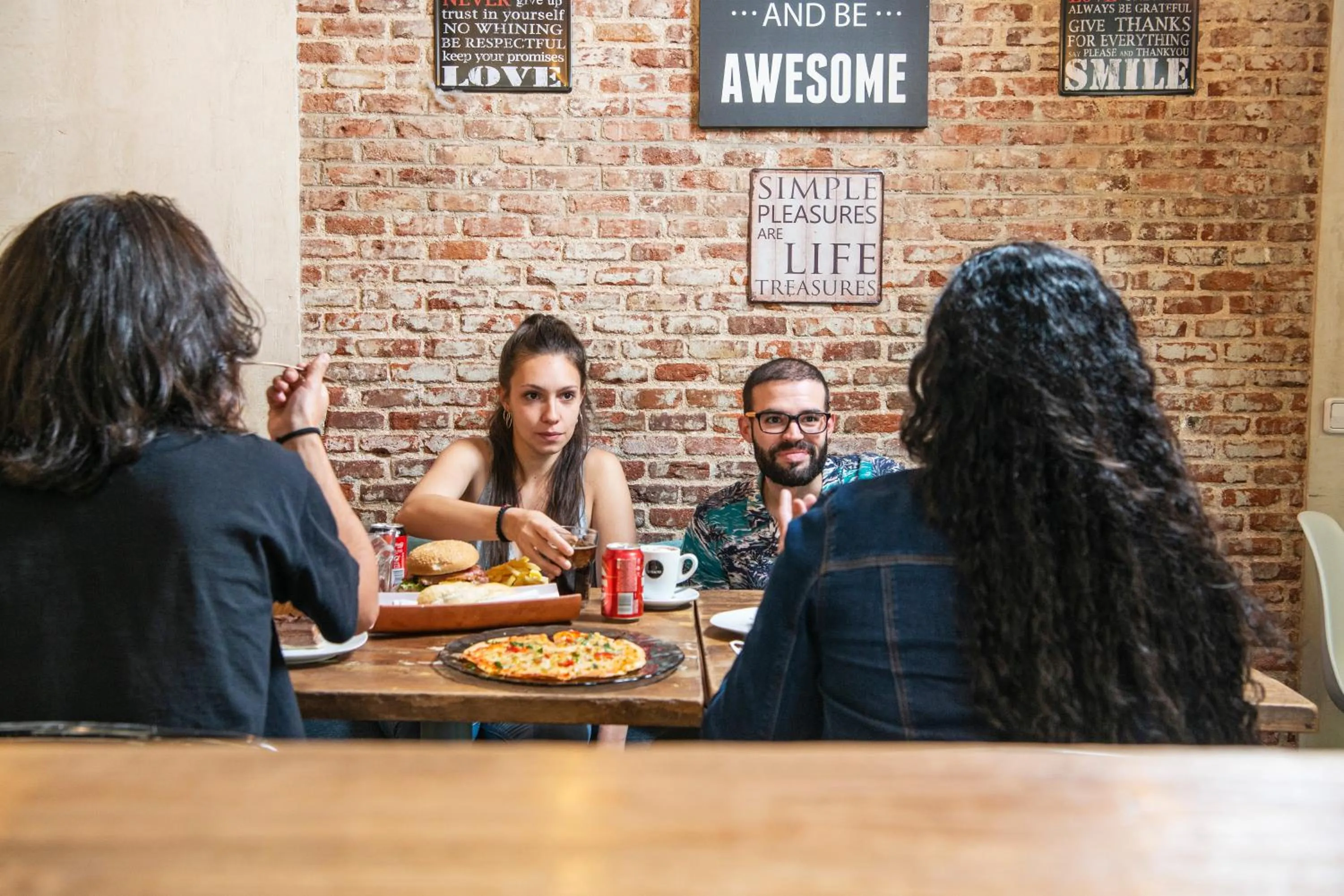People in Safestay Madrid Central