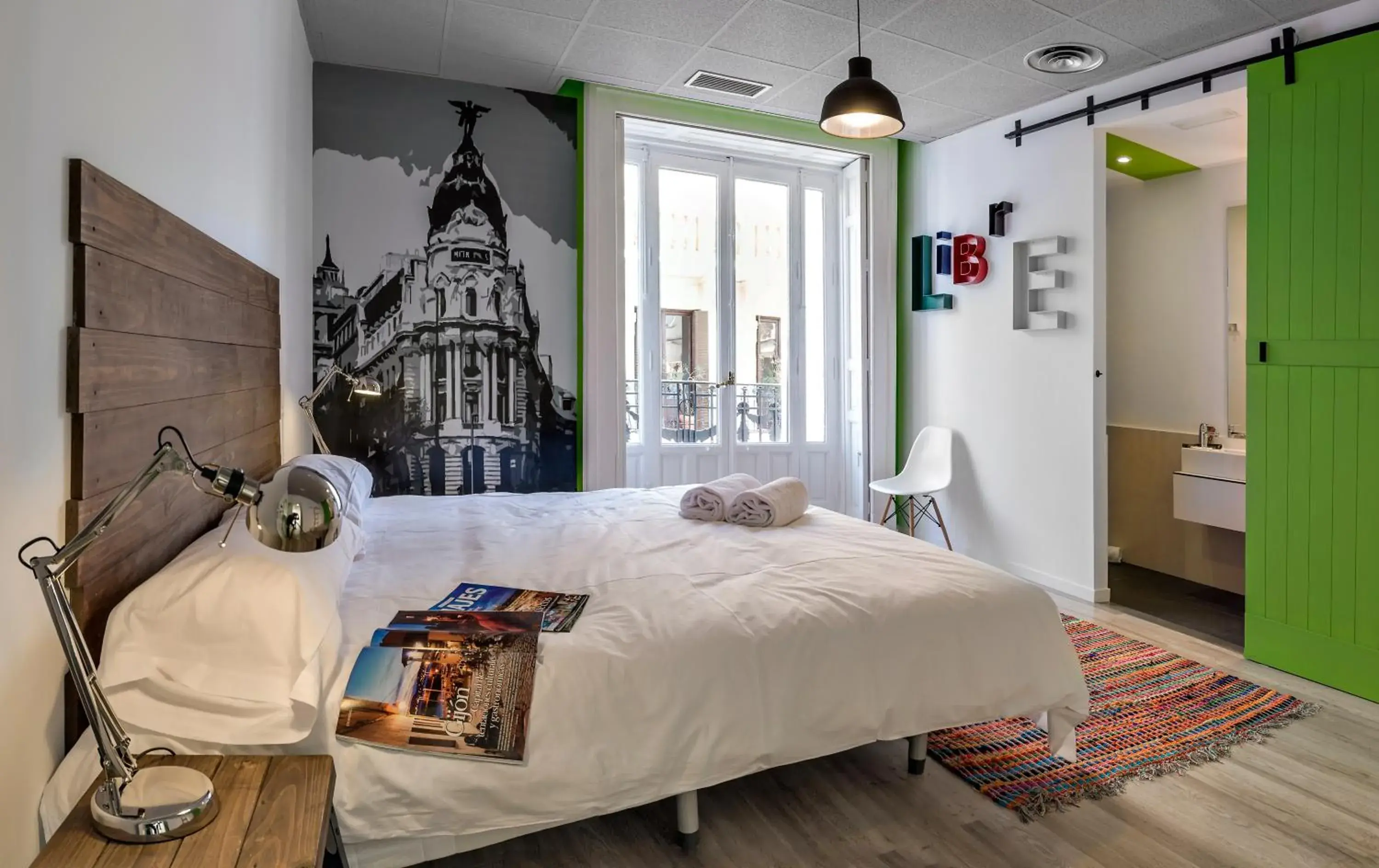 Bedroom in Safestay Madrid