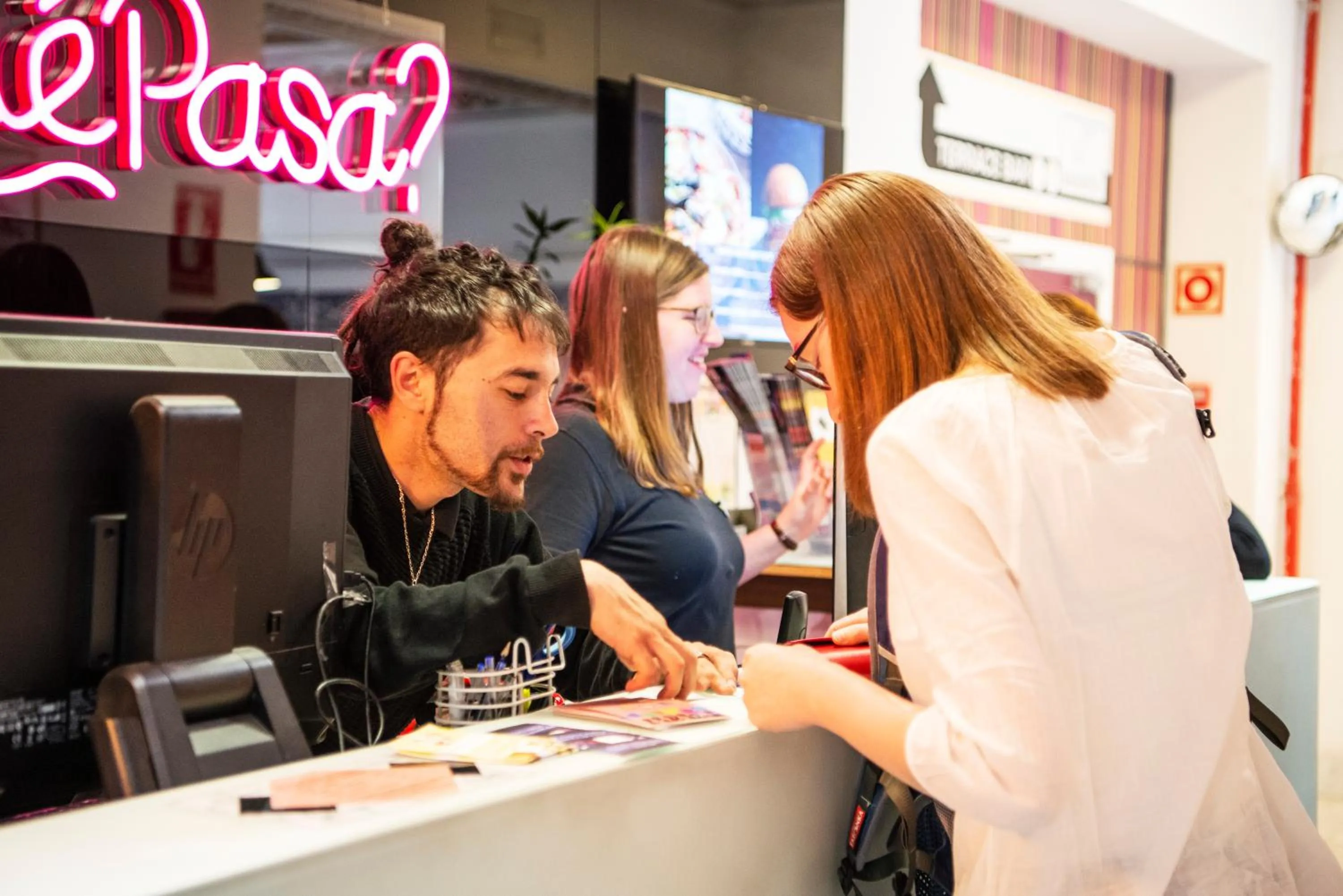 Staff in Safestay Madrid Central