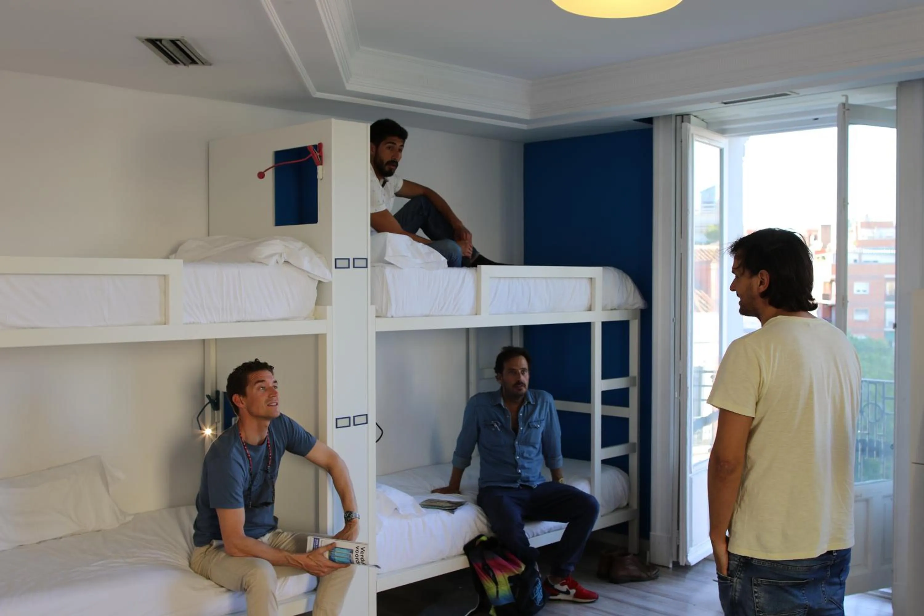 bunk bed in Safestay Madrid Central