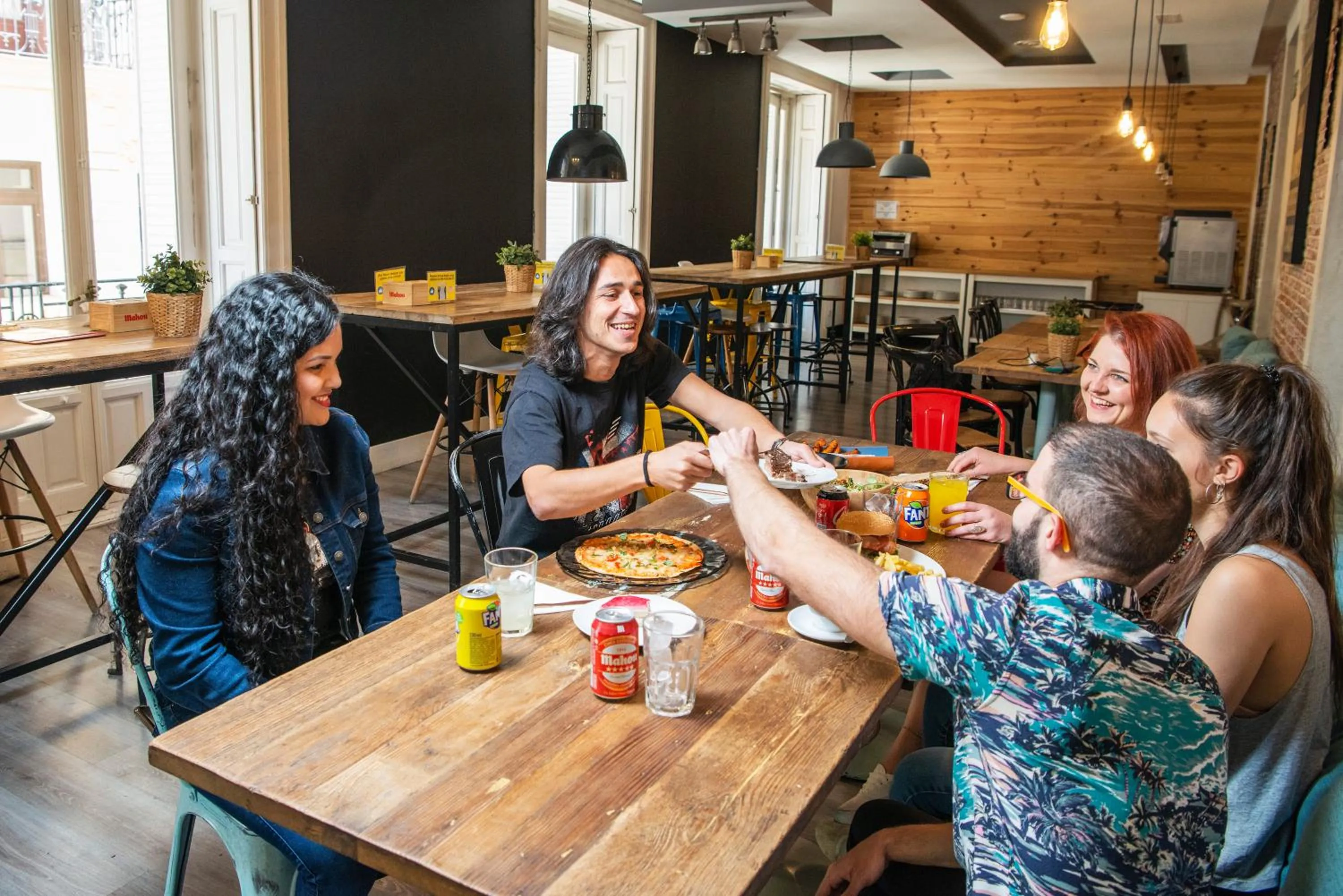 People in Safestay Madrid Central