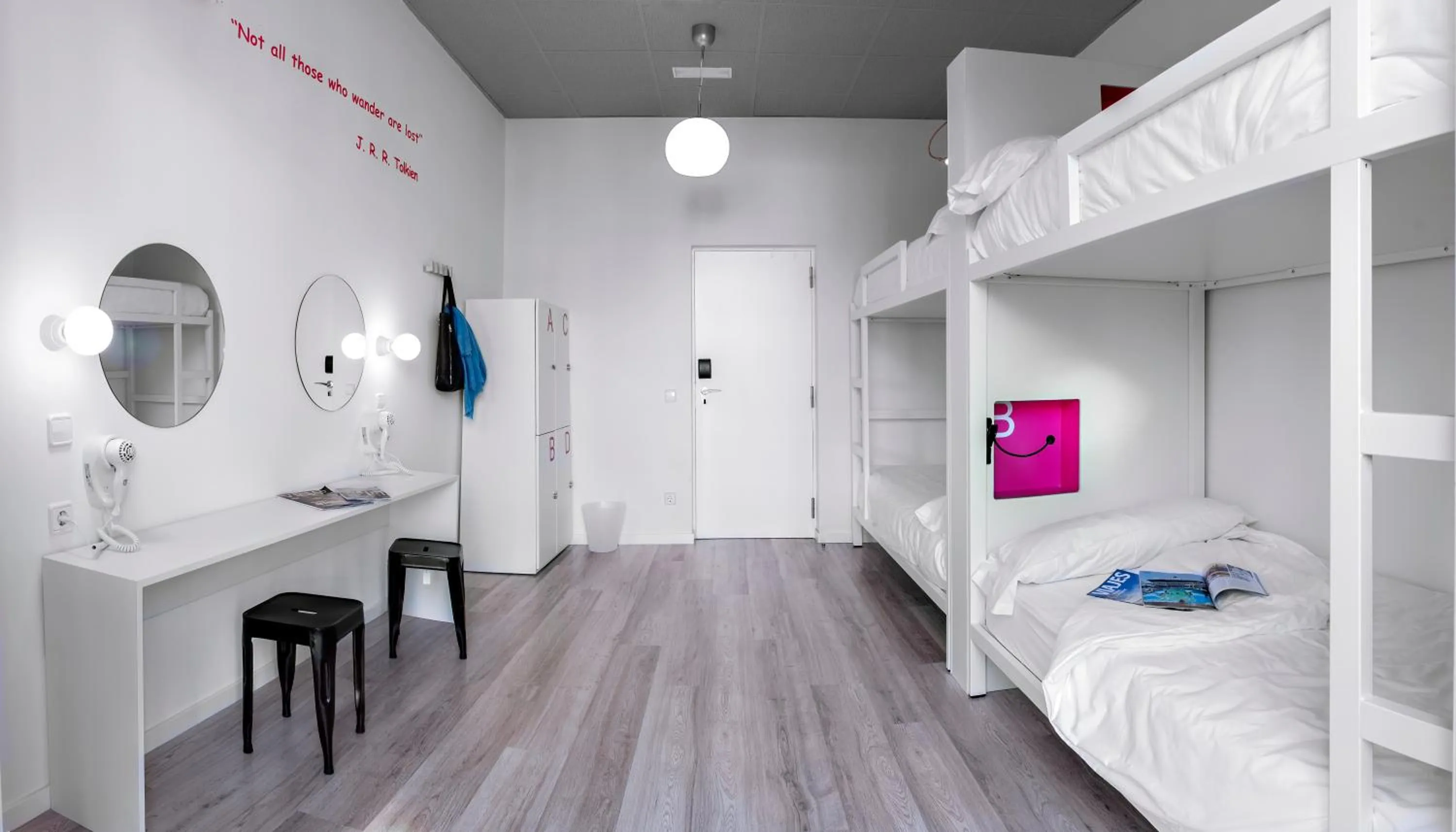Bedroom, Bed in Safestay Madrid Central