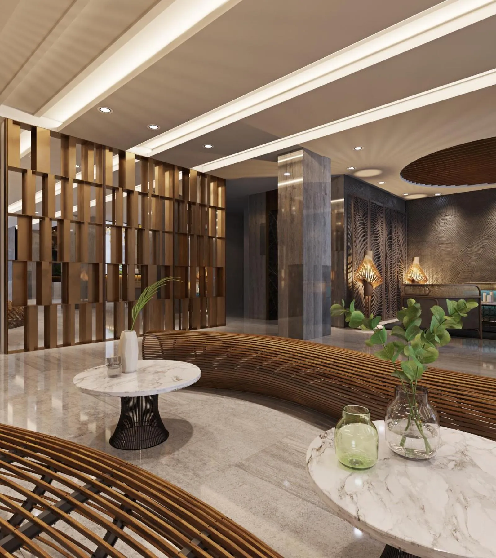 Lobby or reception in Adora Hotel