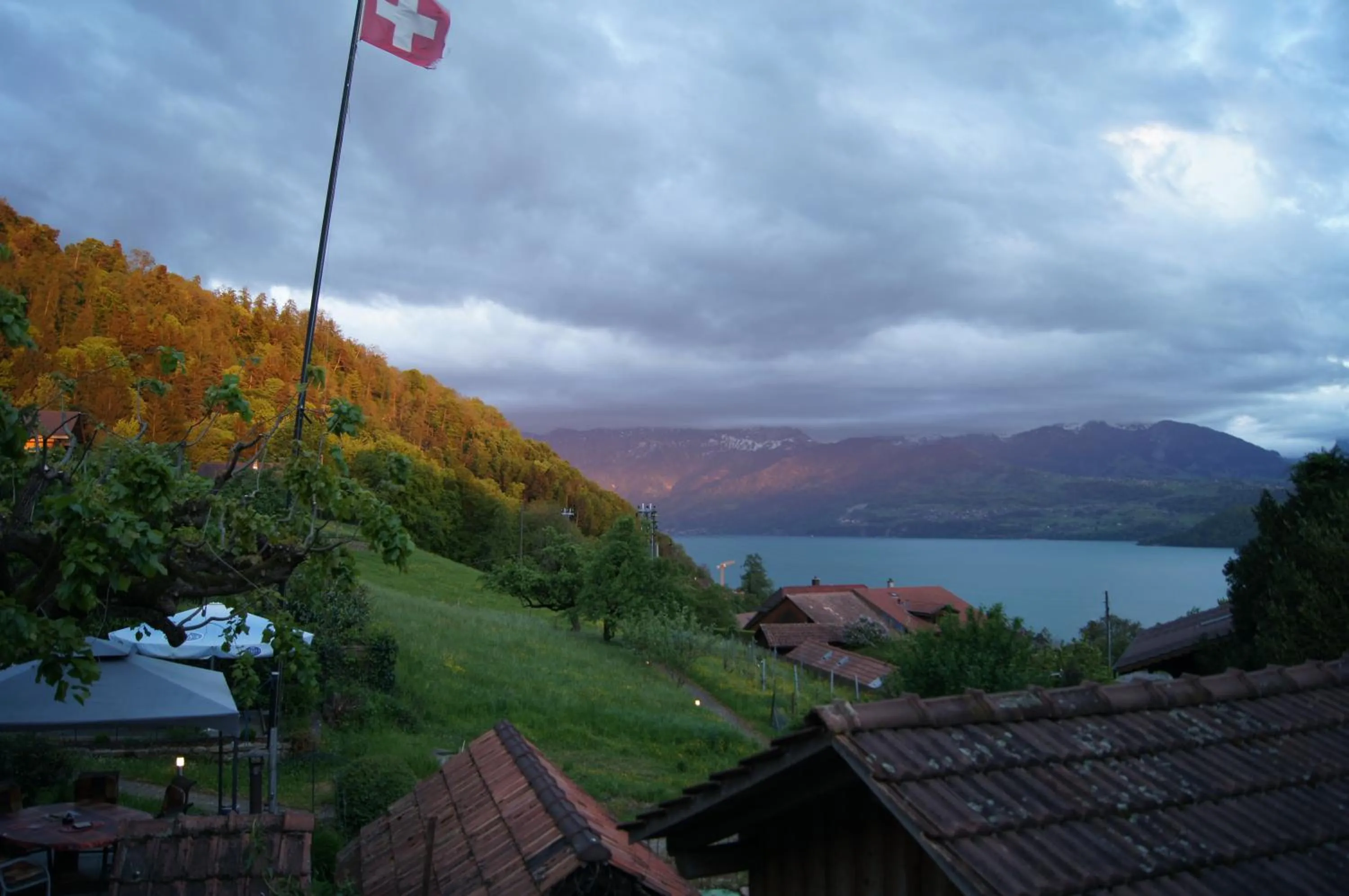 Mountain view in B&B Schönörtli