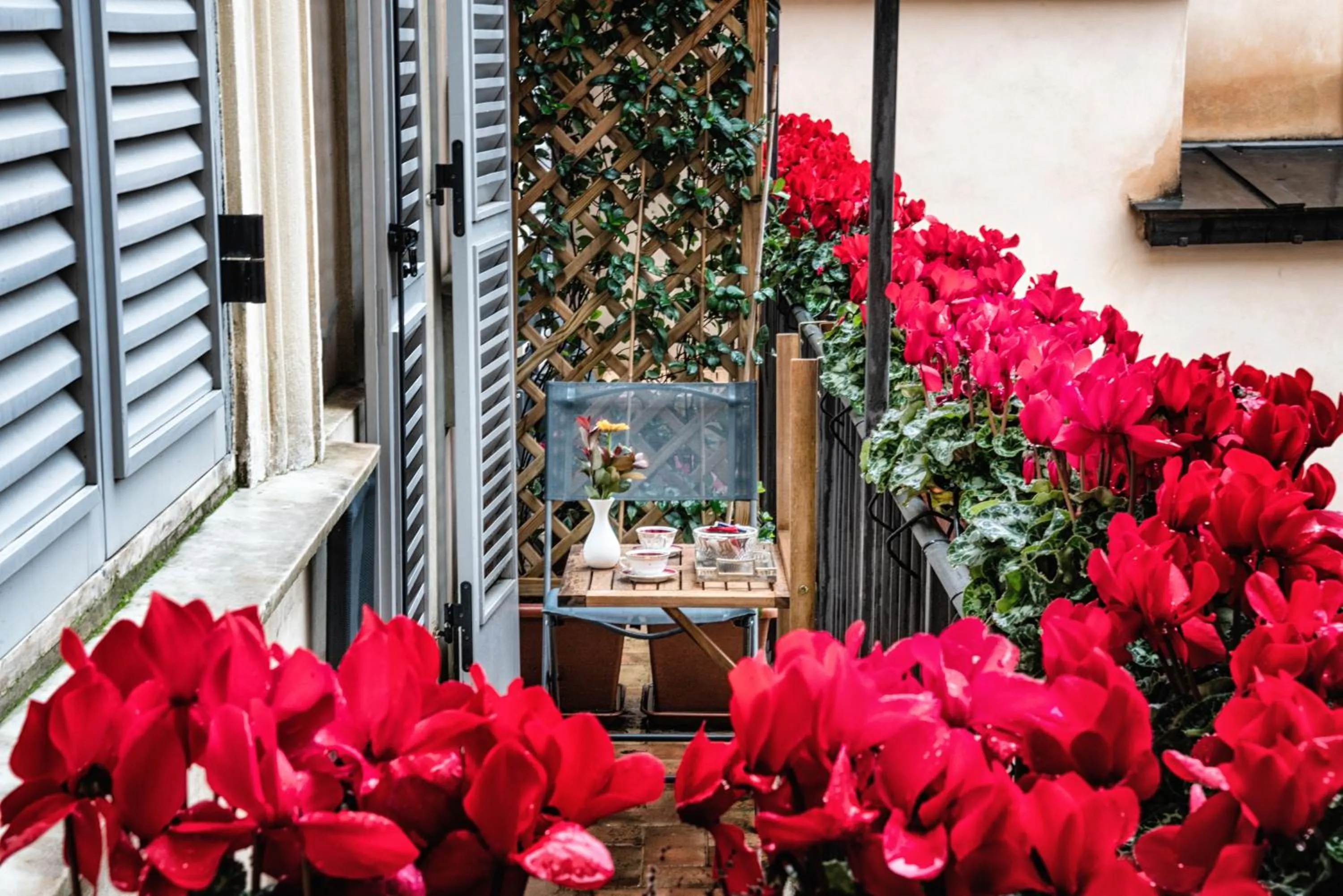 Balcony/Terrace in Navona Grand Suite
