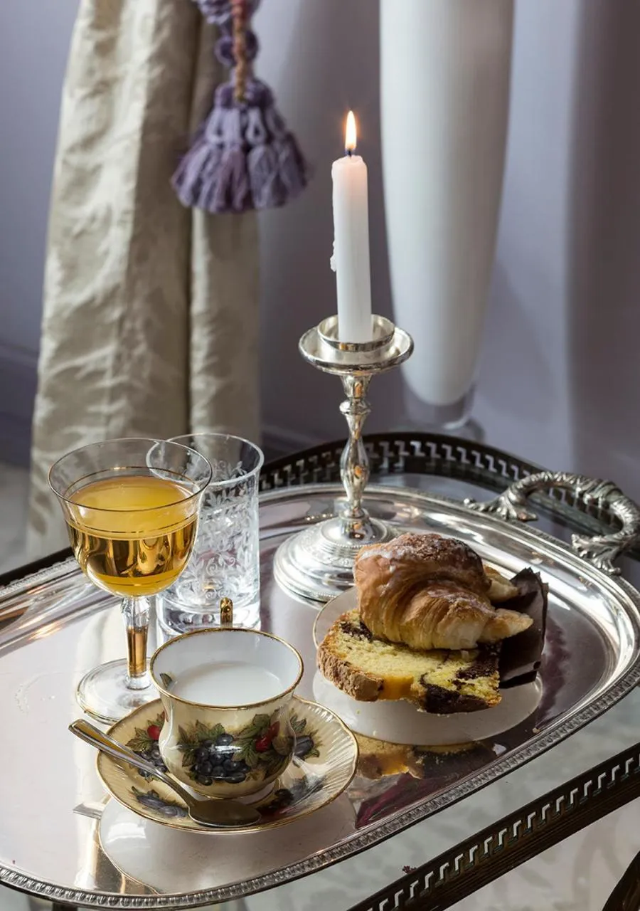 Food close-up in Navona Grand Suite