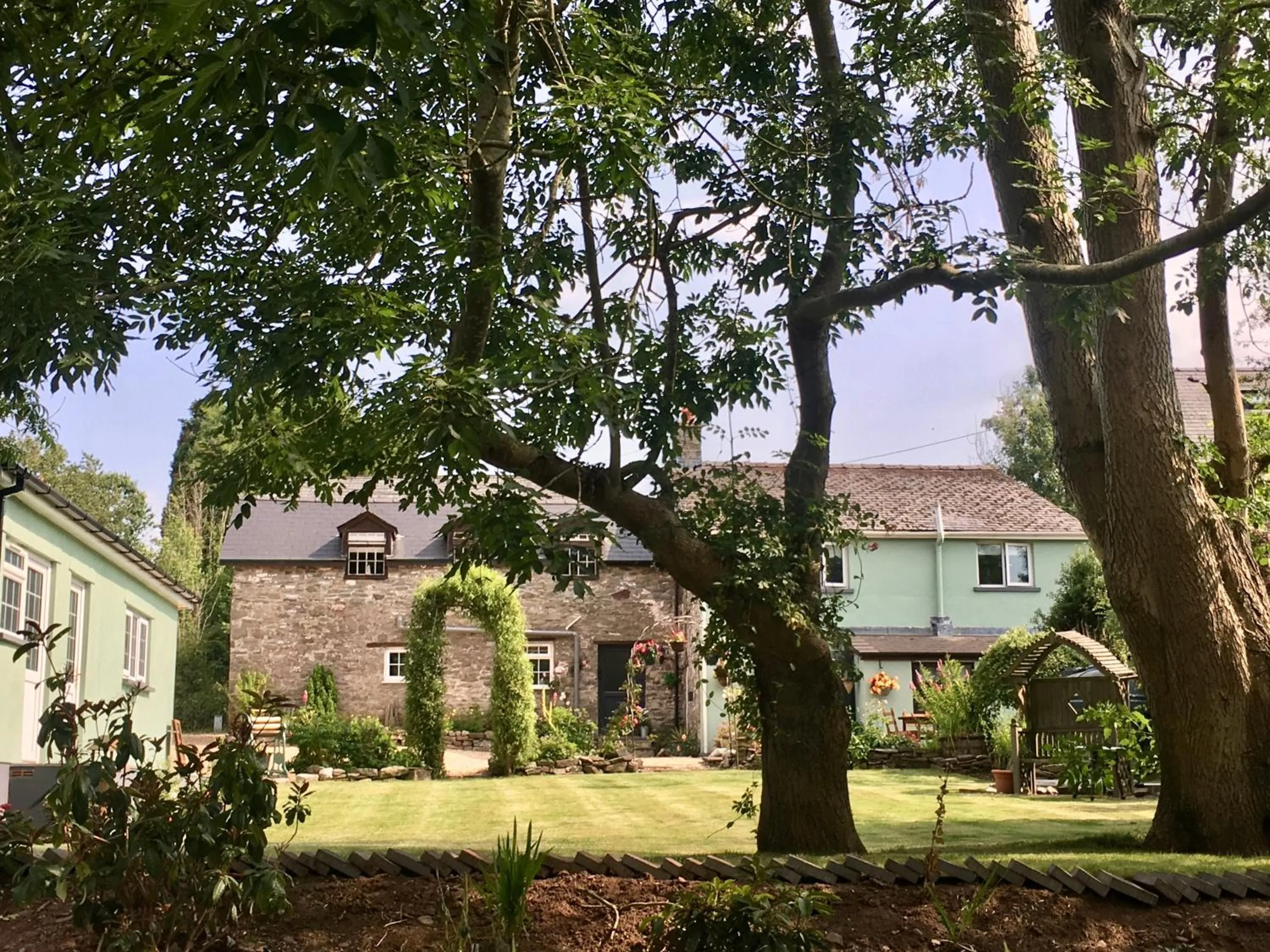 Garden in Brecon Boutique Breaks Wild Land