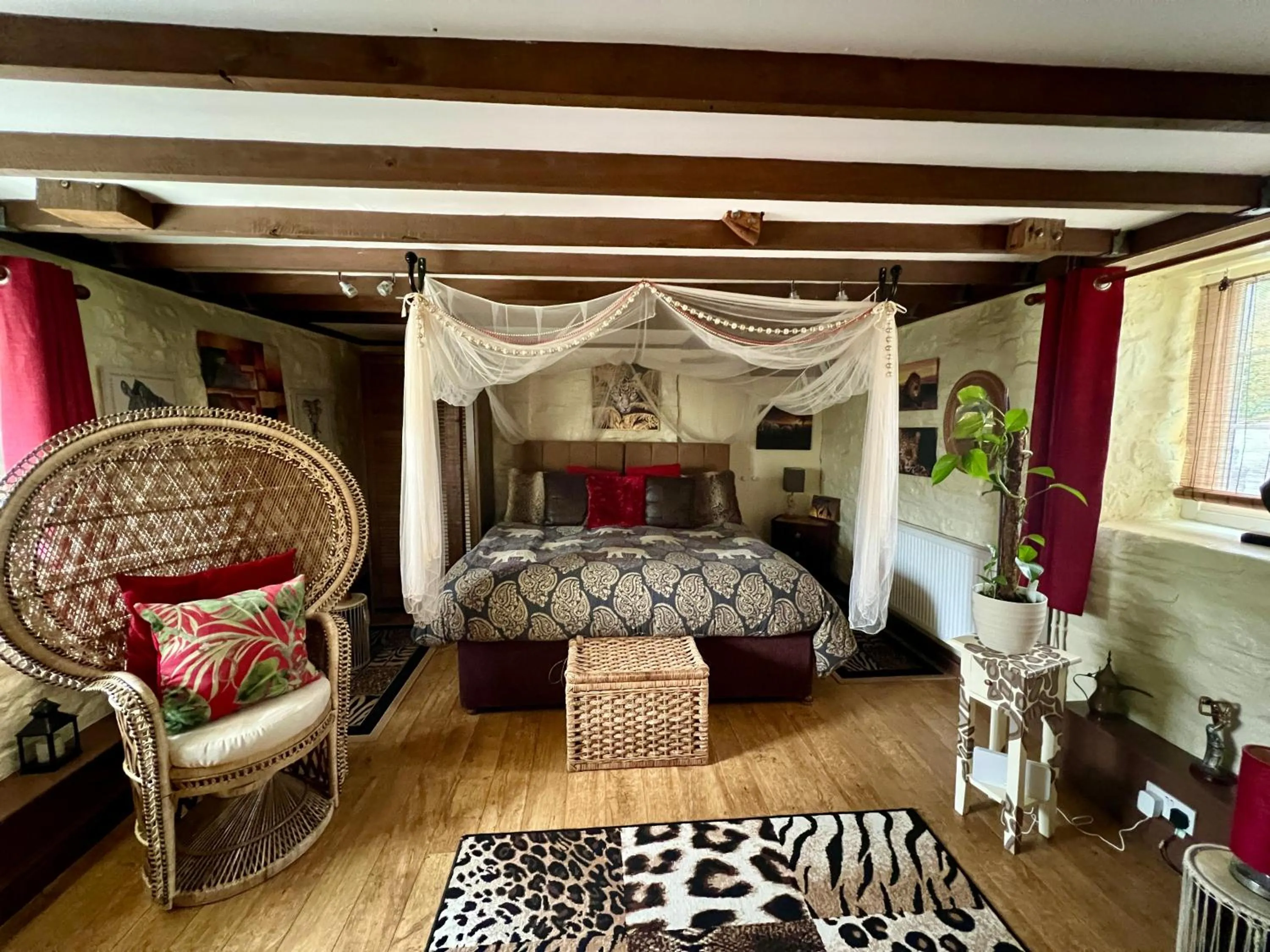 Seating area in Brecon Boutique Breaks Wild Land