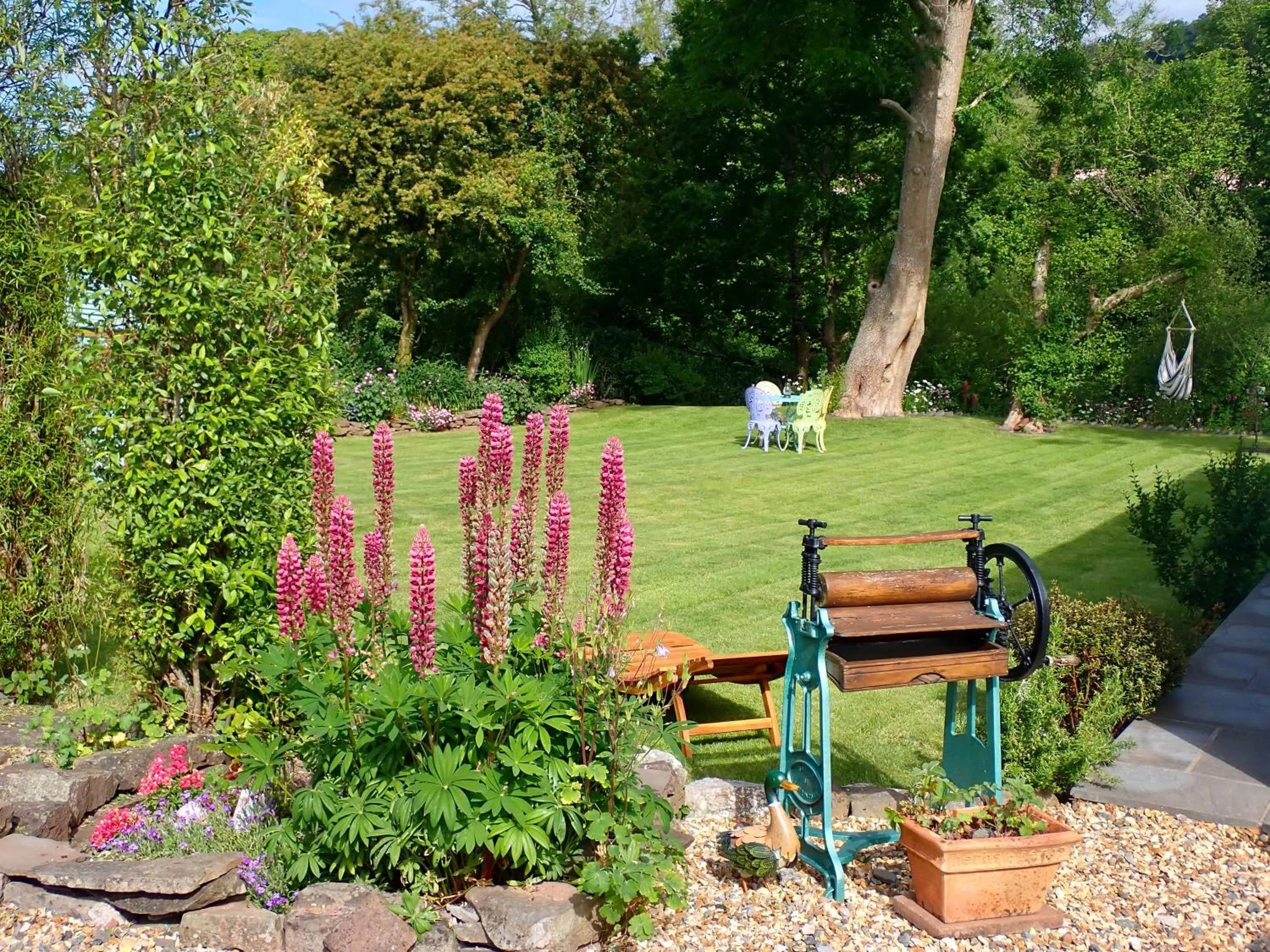 Garden in Brecon Boutique Breaks Wild Land