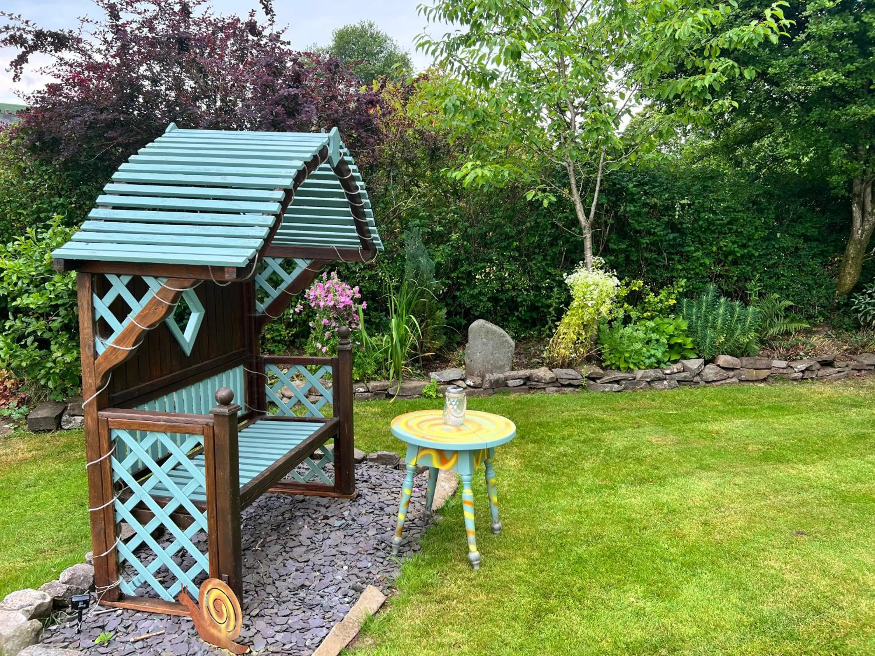 Garden in Brecon Boutique Breaks Wild Land