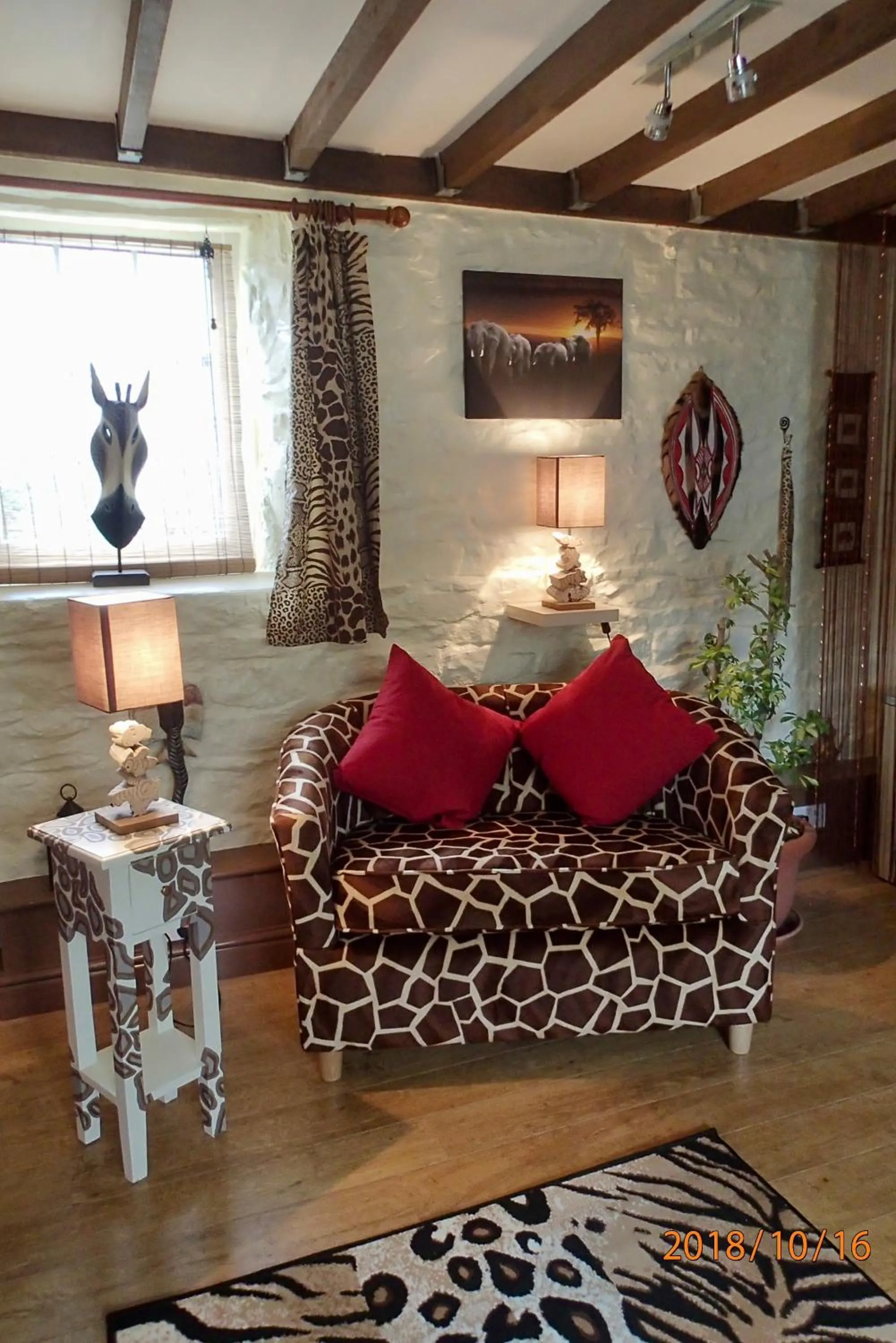 Seating area in Brecon Boutique Breaks Wild Land