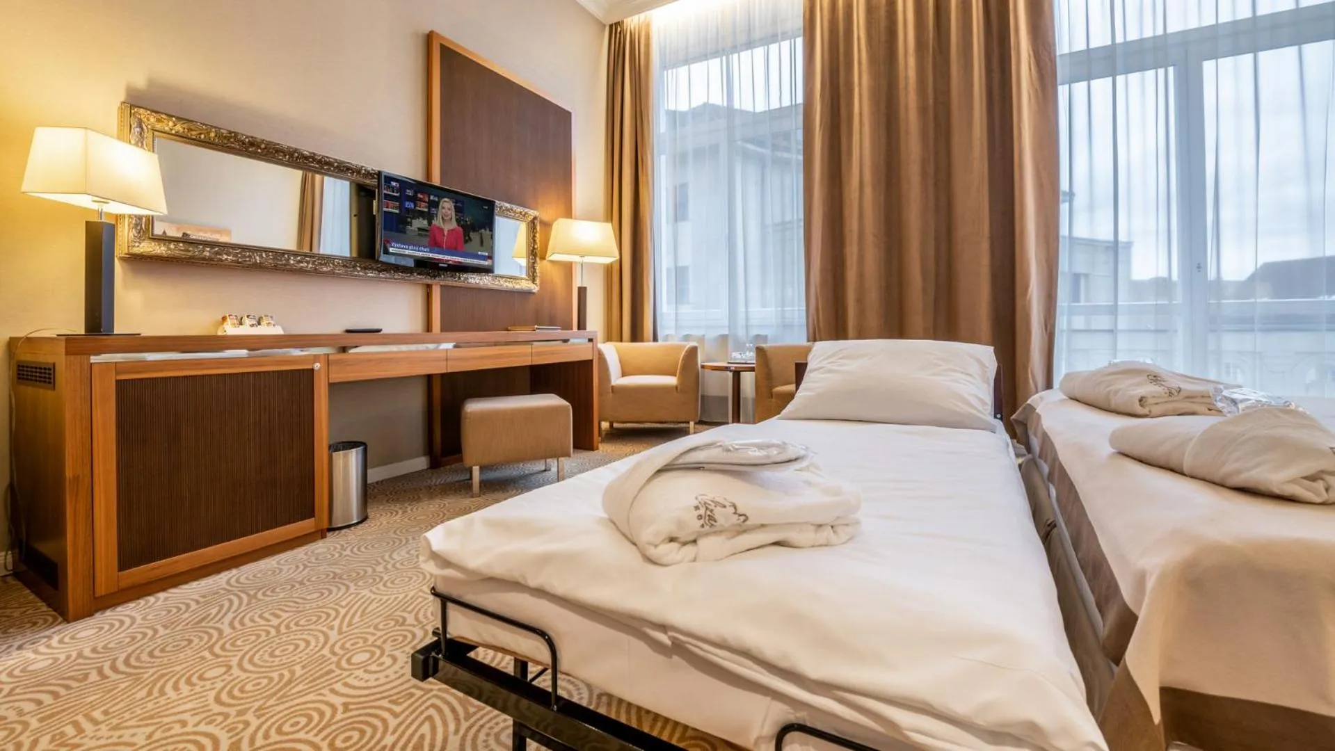 Bed in Hotel Elizabeth