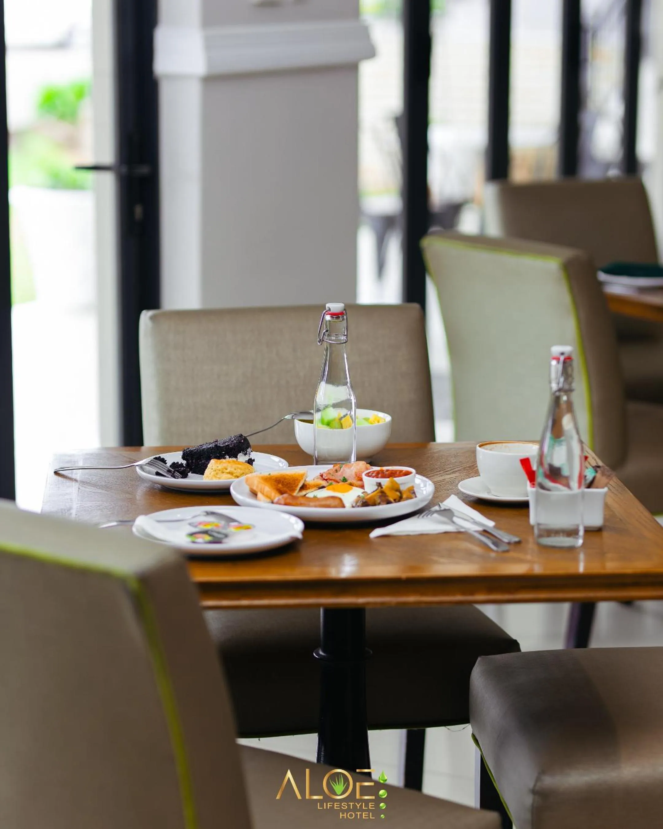 Breakfast in Aloe Lifestyle Hotel