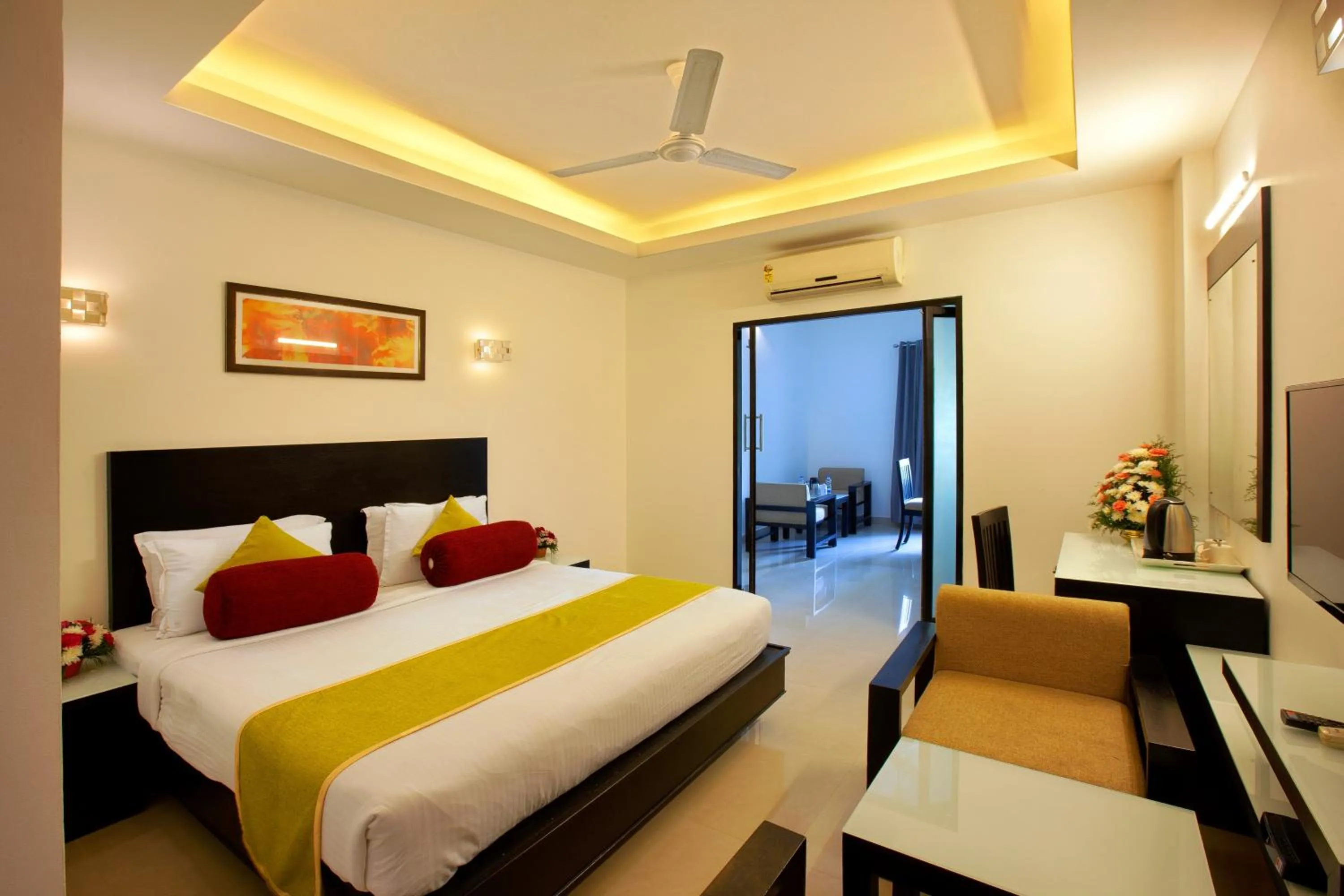 Bed in Park Residency Airport Road