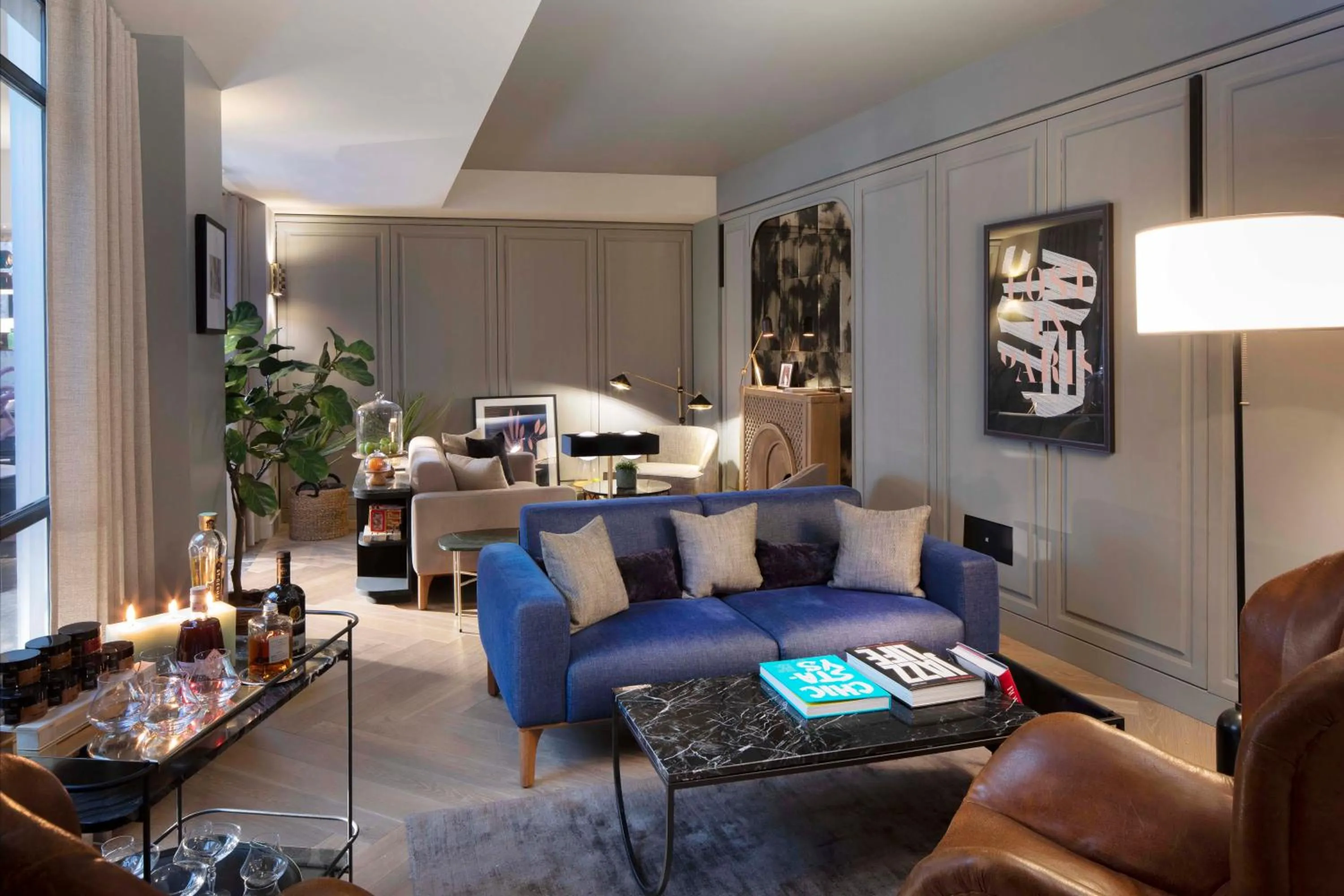 Lounge or bar, Seating Area in Hotel Flanelles Paris