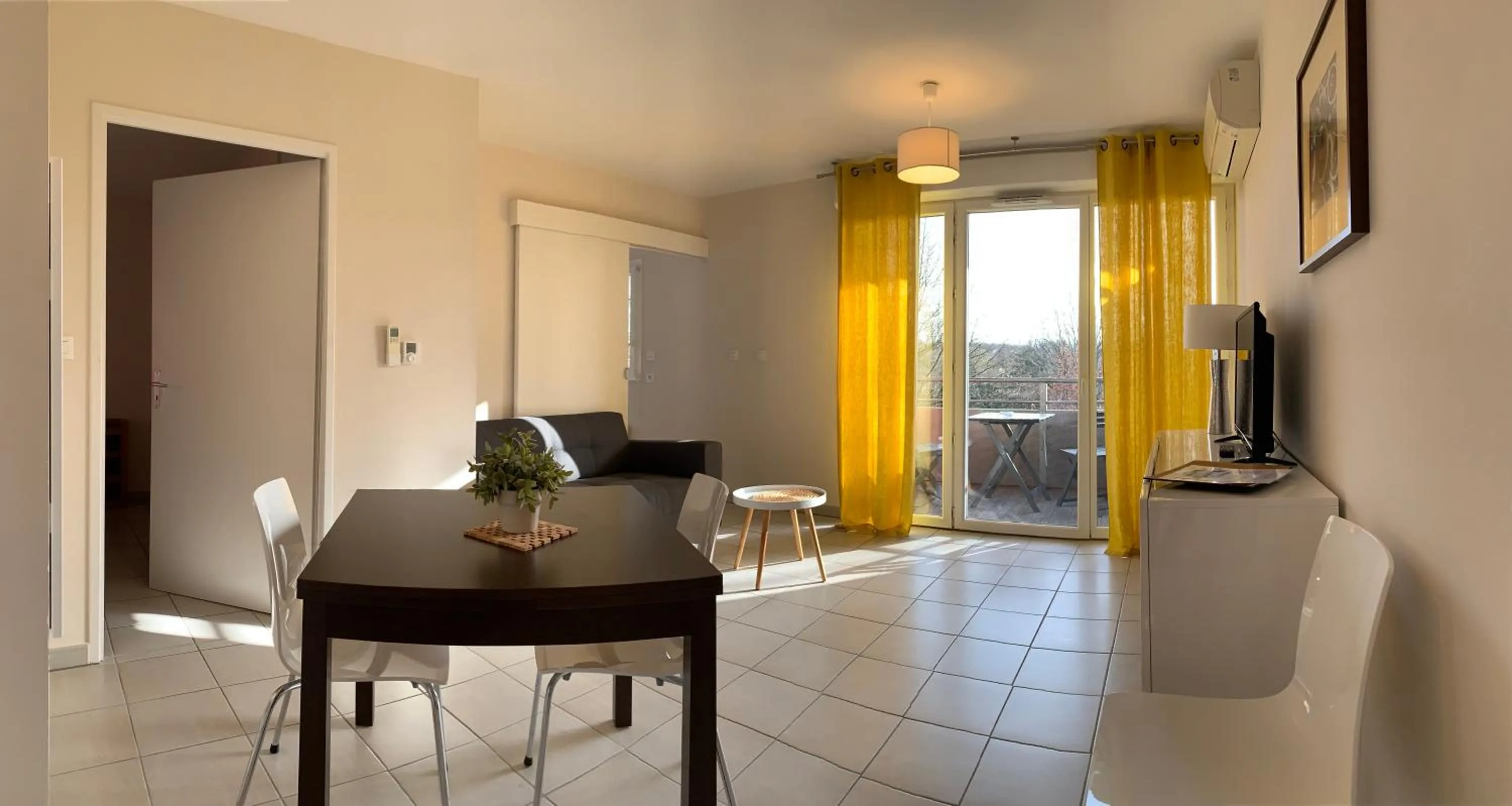 Living room in Résidence Saint Clair