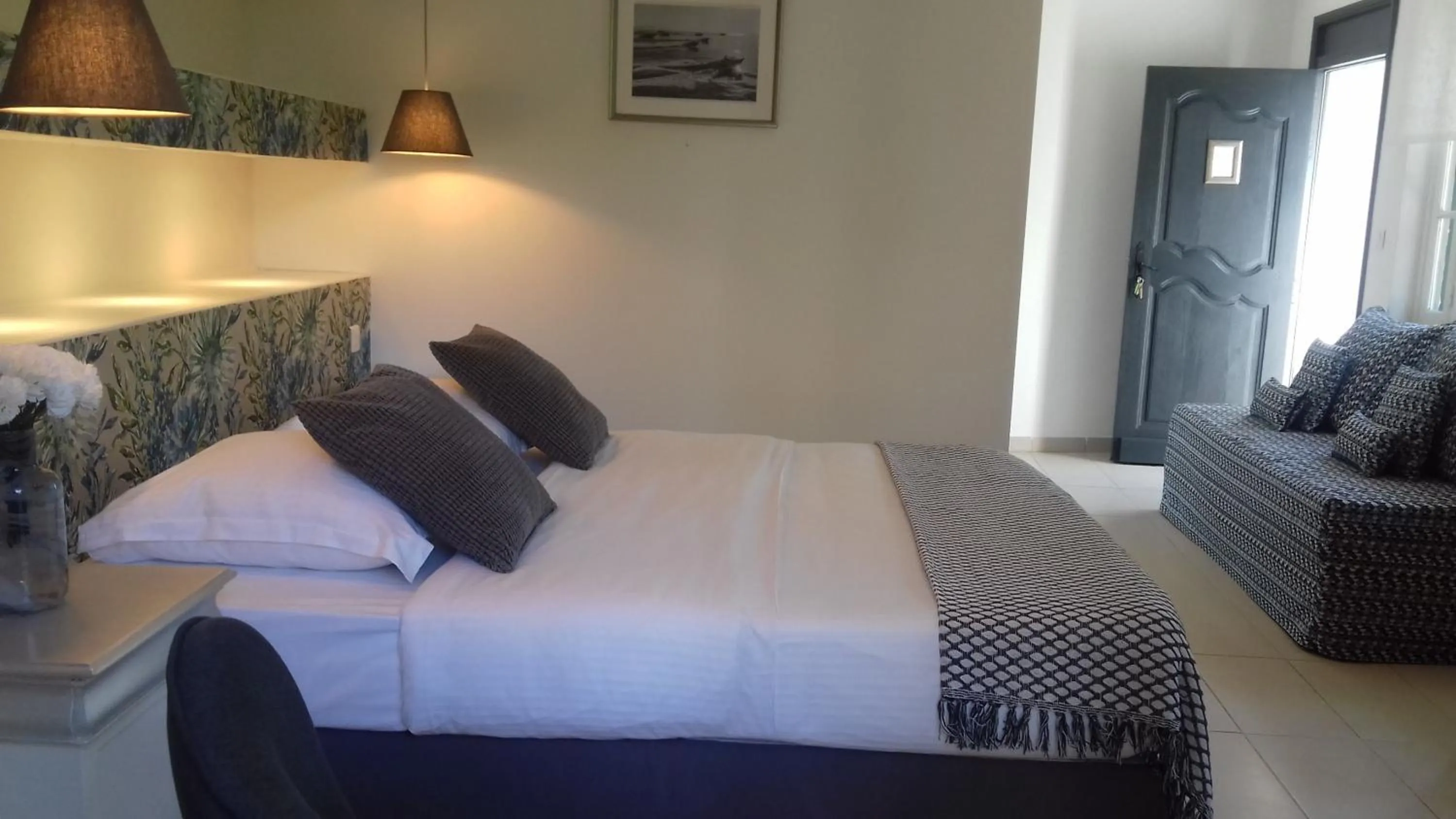 Photo of the whole room, Bed in Hôtel Restaurant Notre Dame