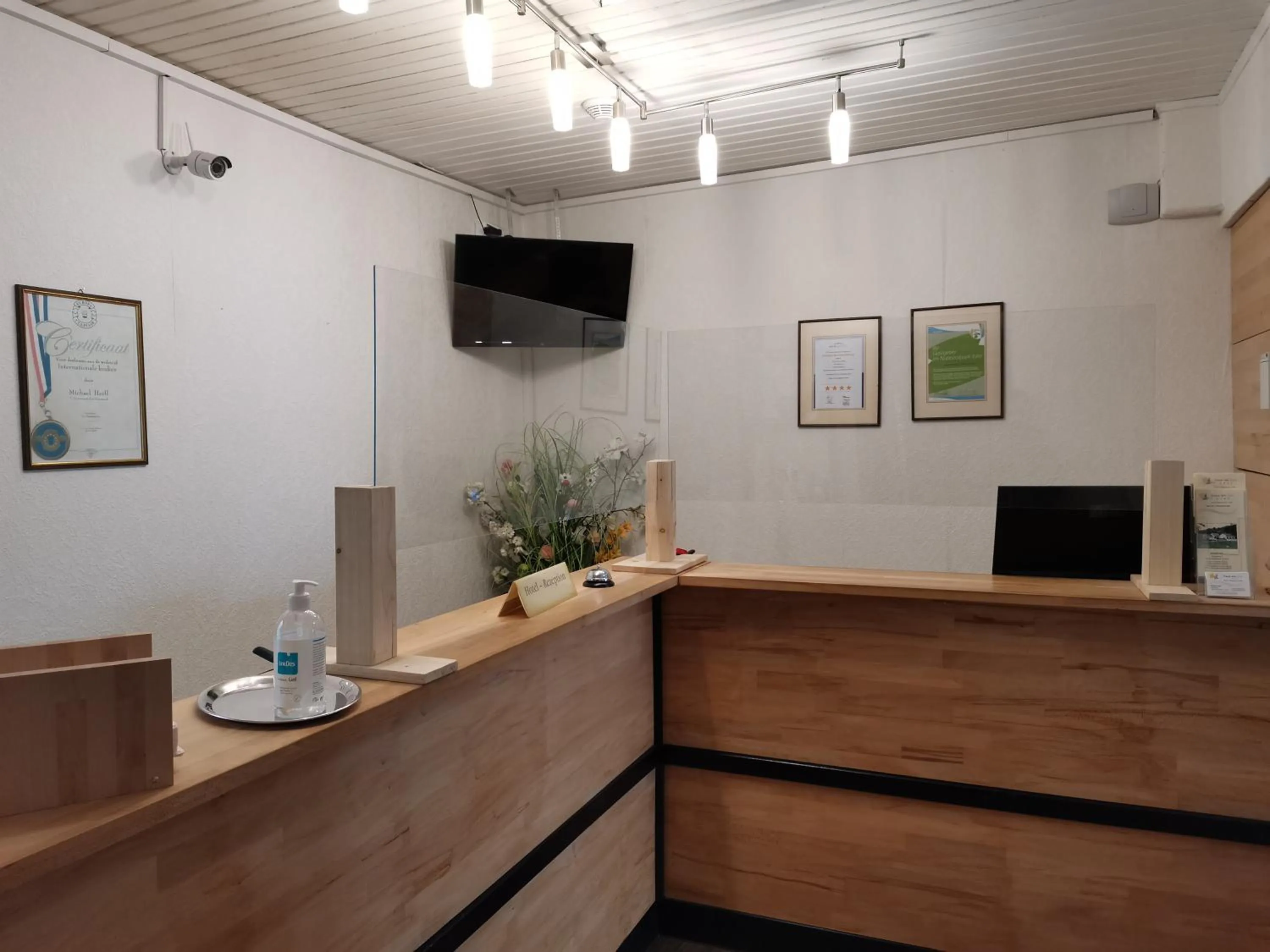 Lobby or reception in Hotel Haus am See