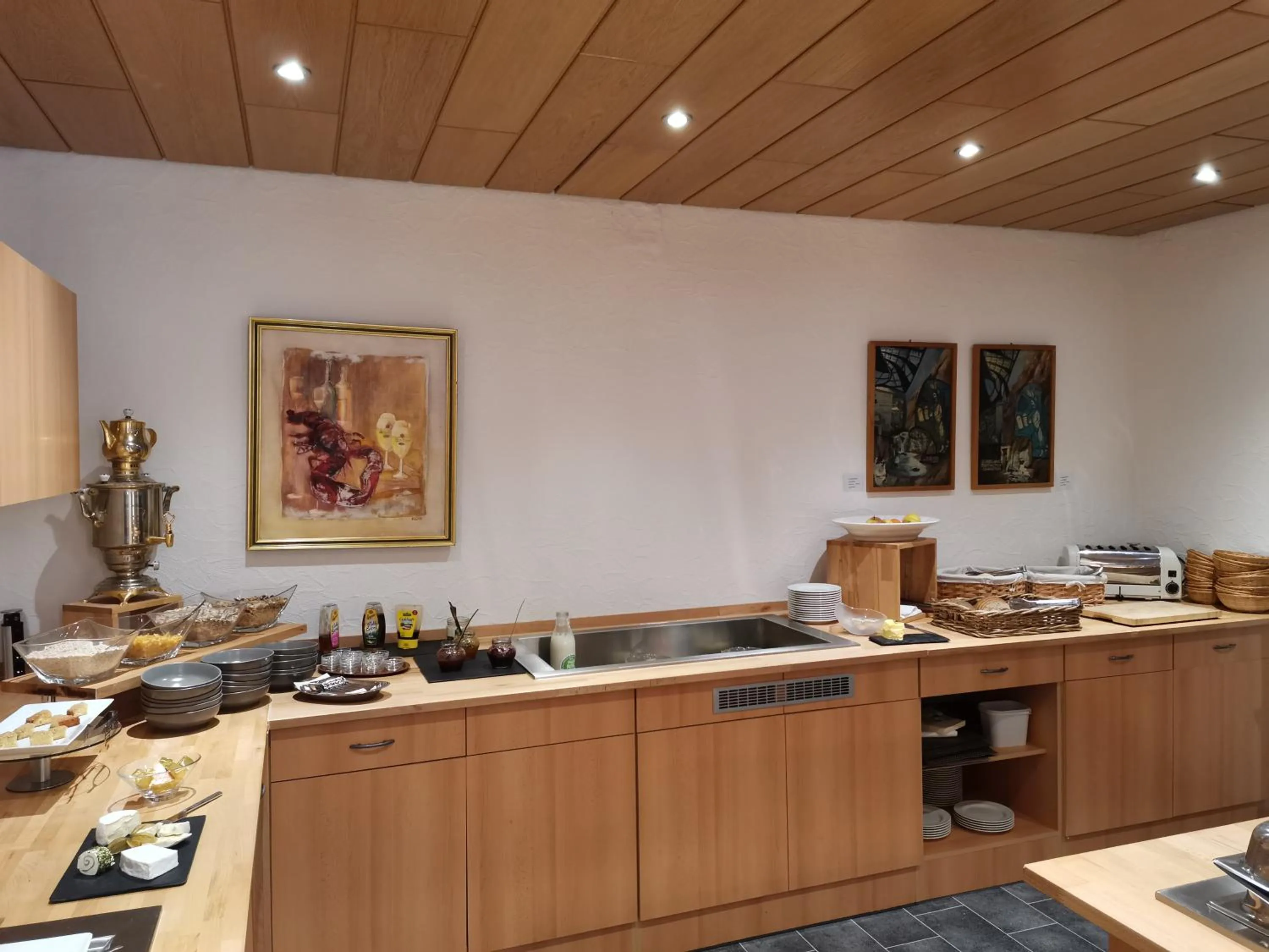 Restaurant/places to eat in Hotel Haus am See