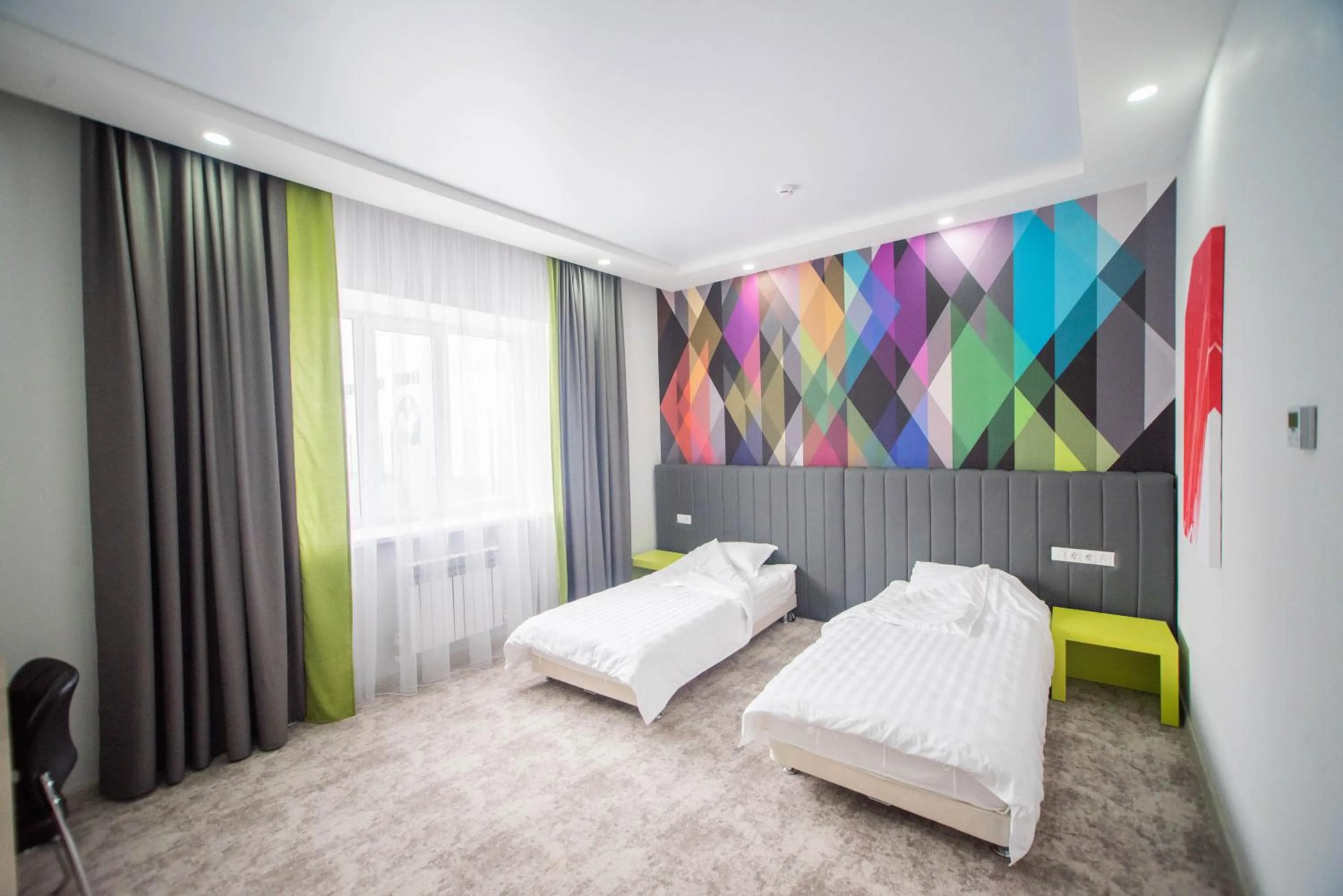 Bed in Aсe Hotel
