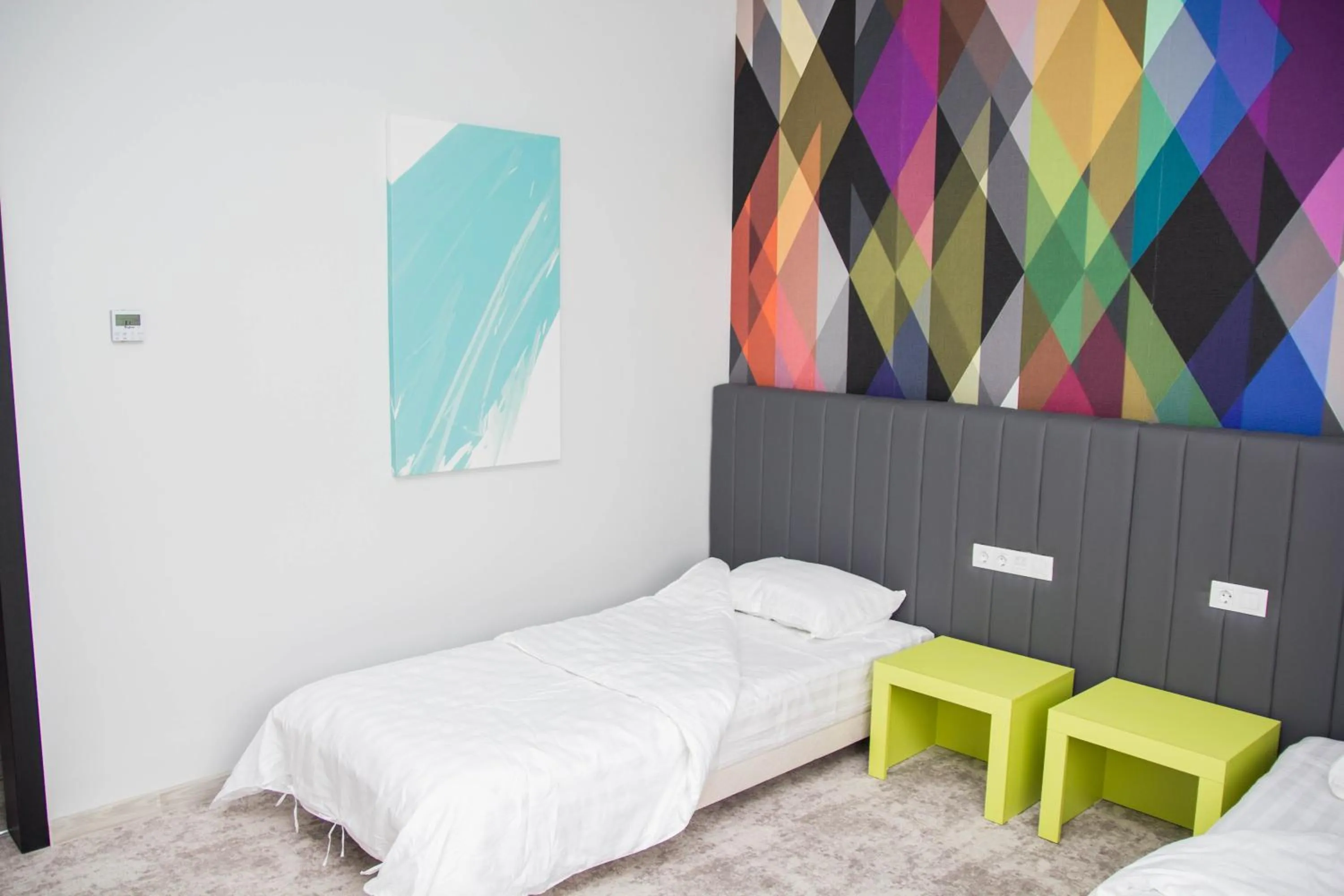 Bed in Aсe Hotel