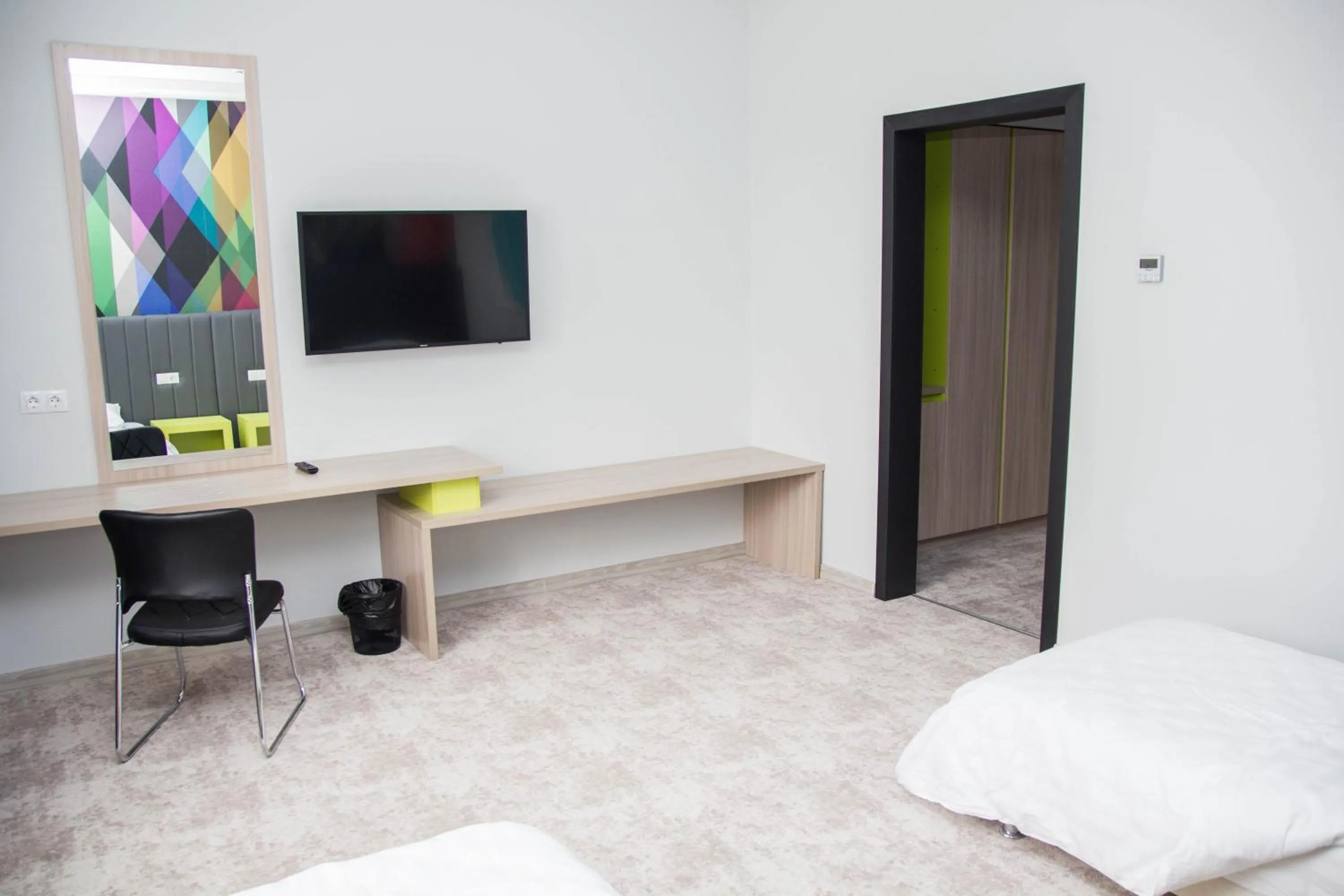 Living room, Bed in Aсe Hotel