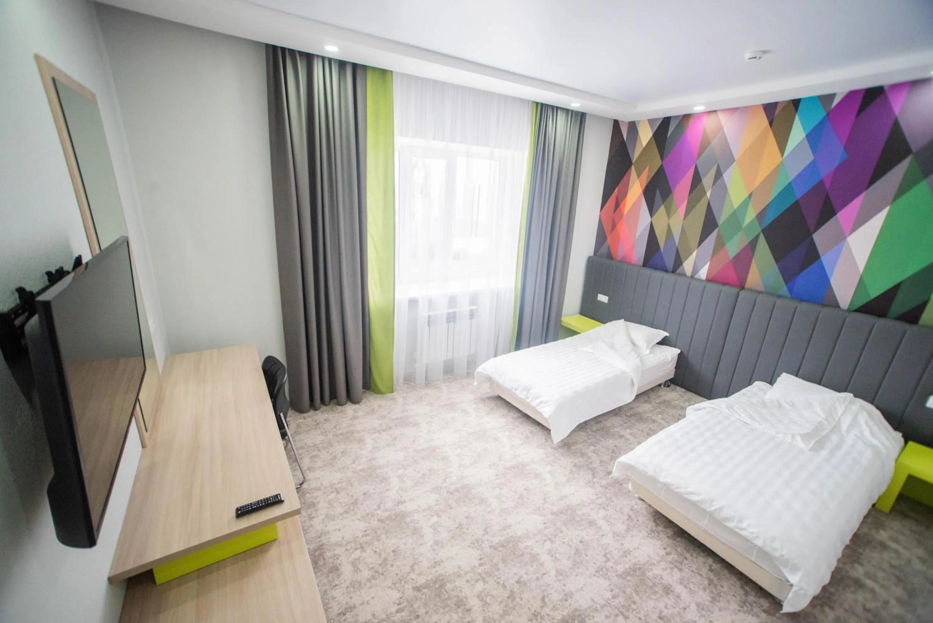 Bed in Aсe Hotel