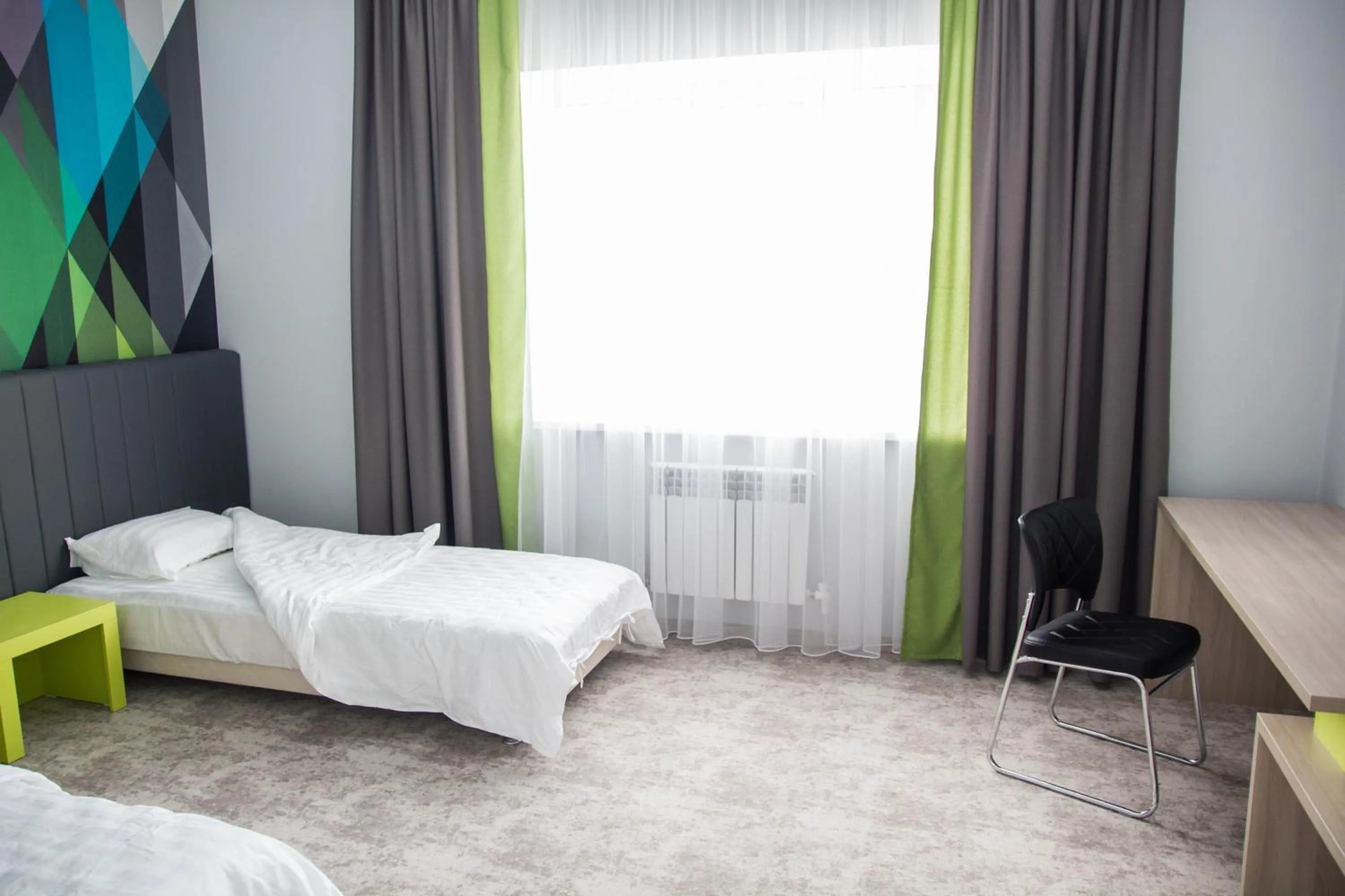 Bed in Aсe Hotel