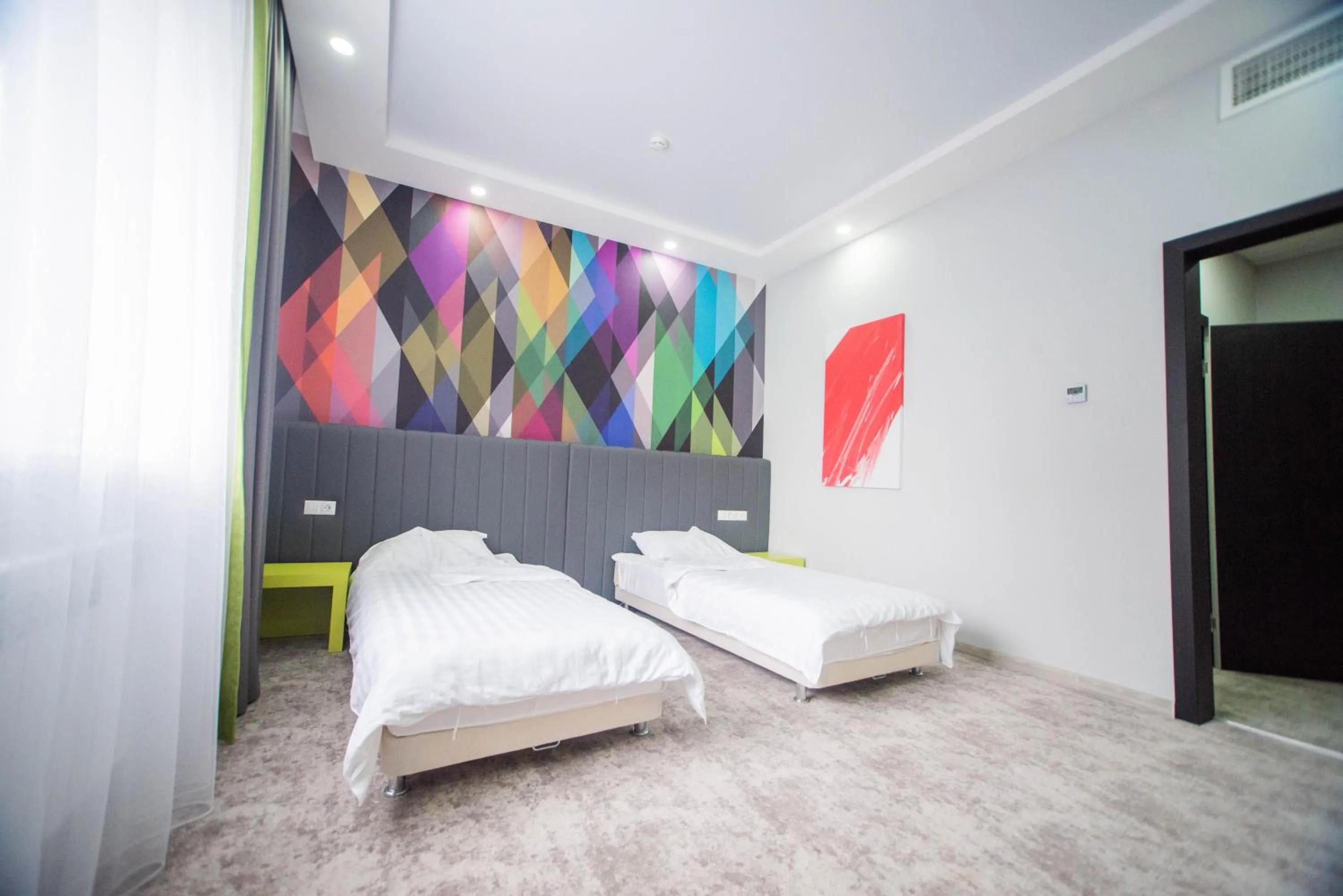 Bed in Aсe Hotel