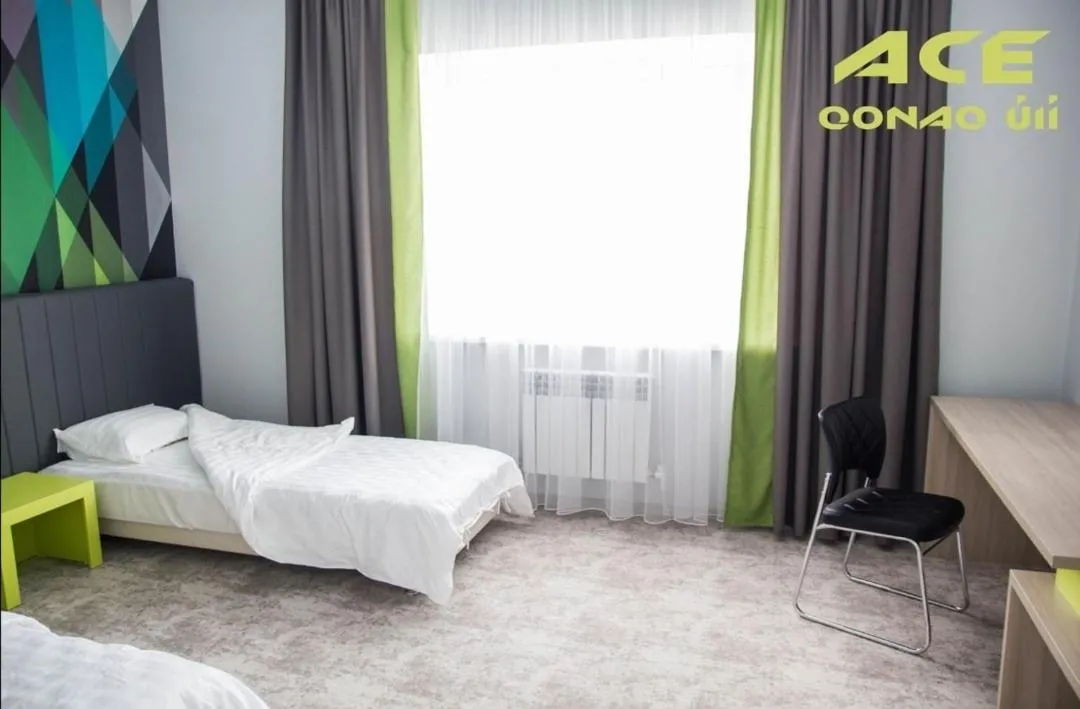 Bed in Aсe Hotel