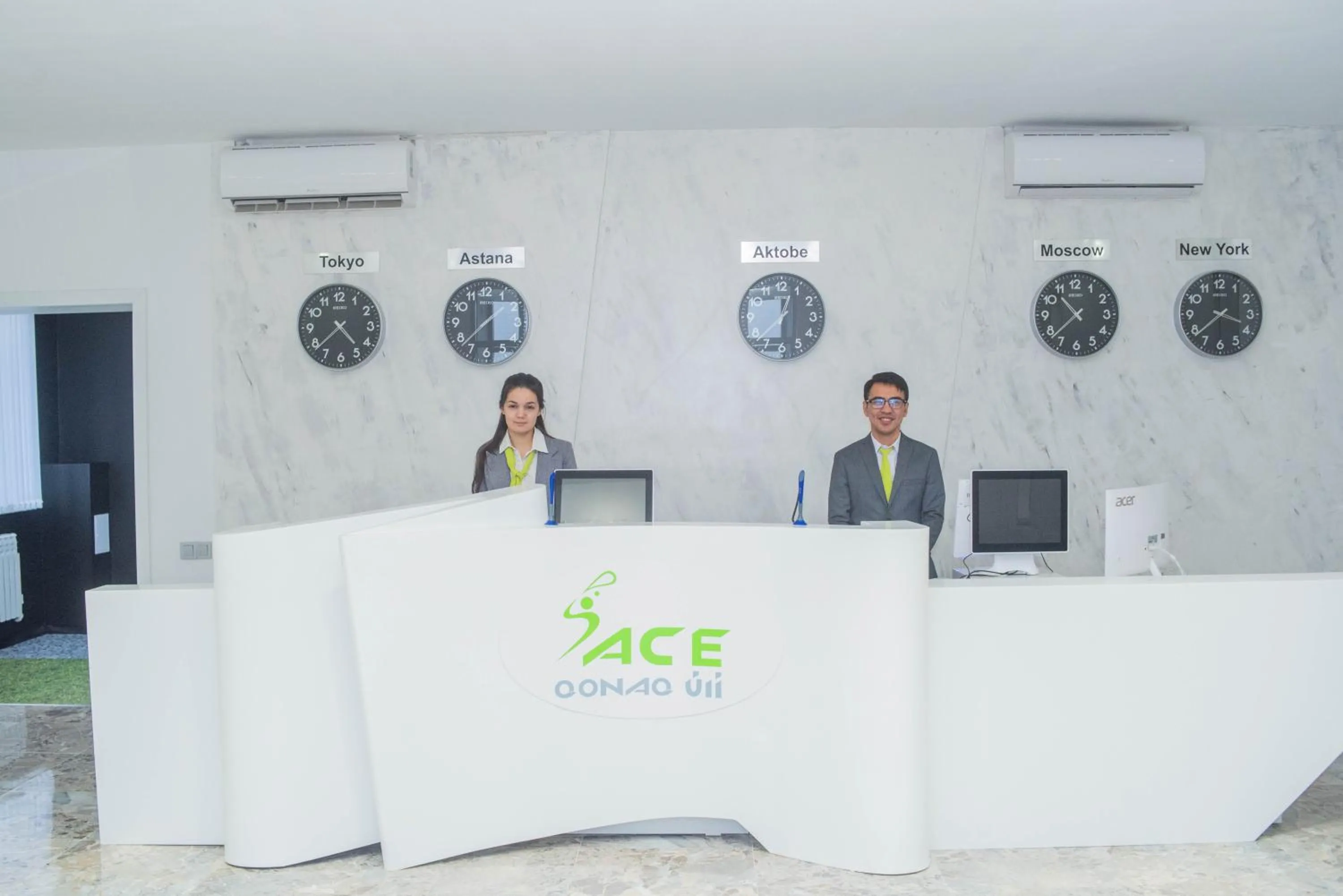 Staff in Aсe Hotel