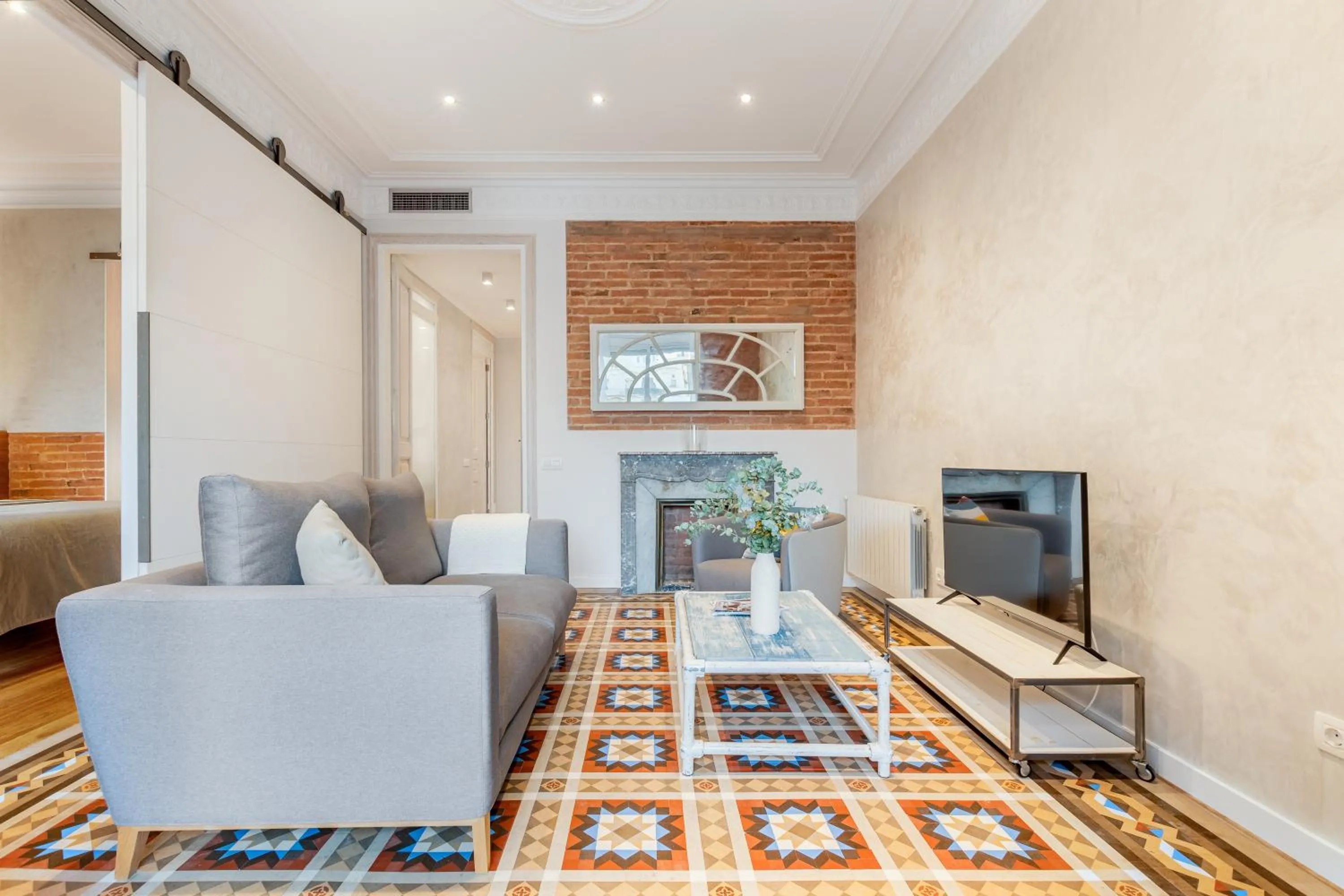 TV and multimedia in Fuster Apartments by Aspasios