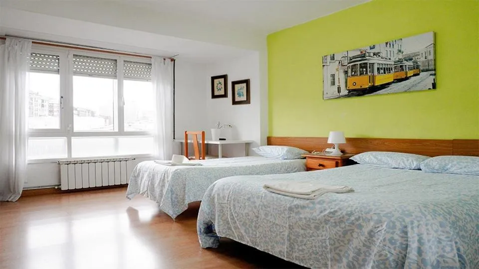 Bed in Pension Santa Rita