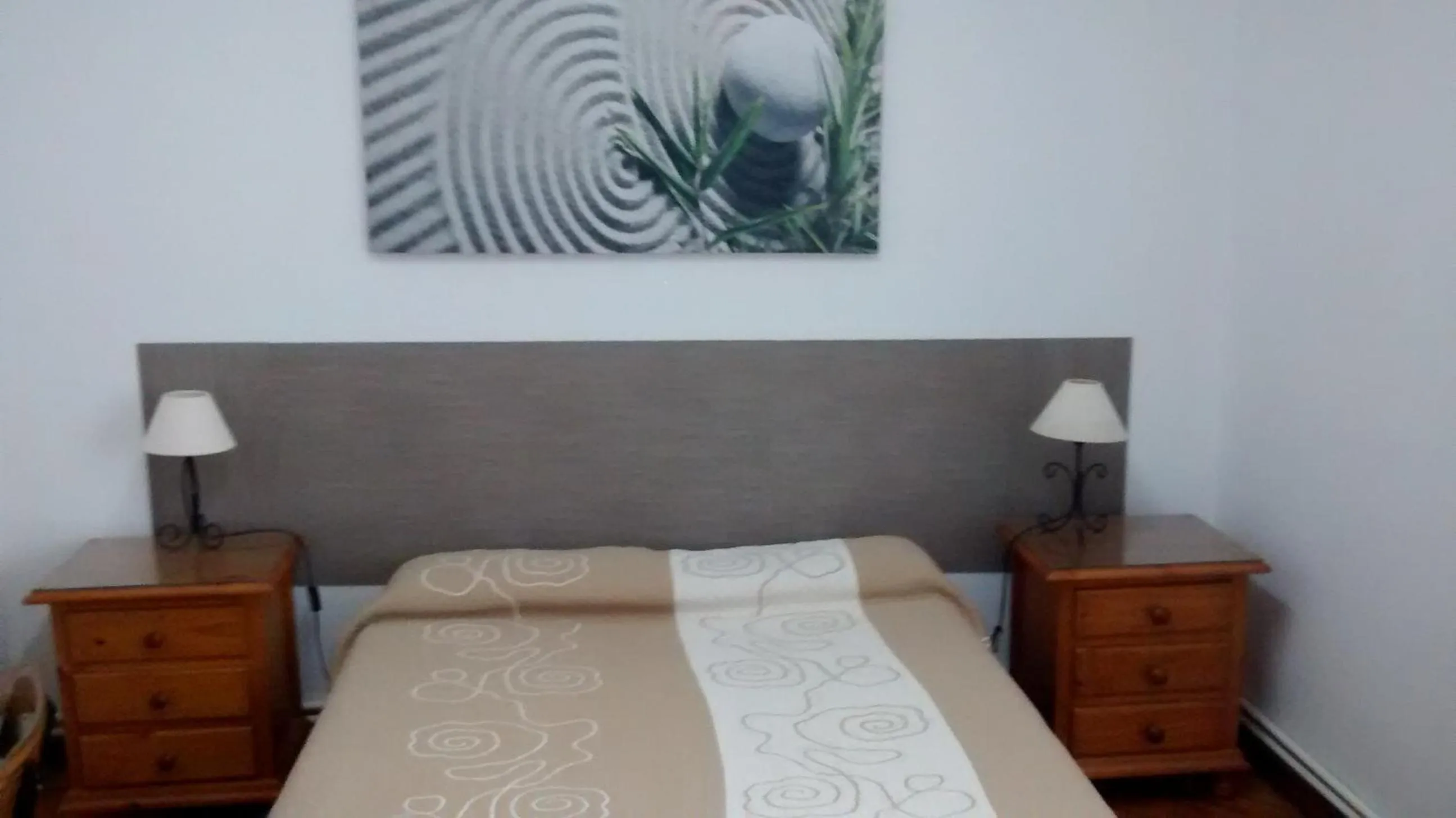 Bed in Pension Santa Rita