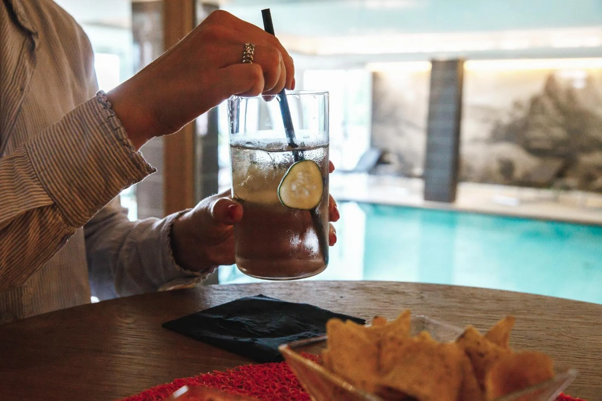 Lounge or bar in Sayonara Nature & Wellness Hotel