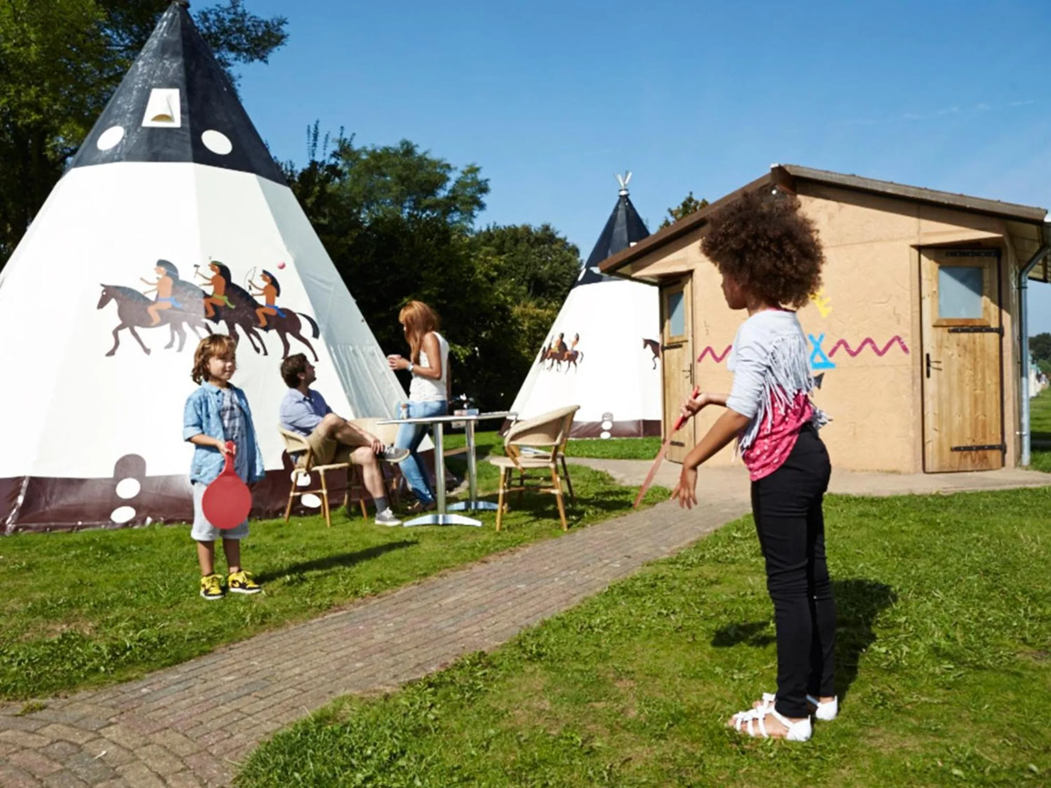 View (from property/room) in Vakantiepark Slagharen