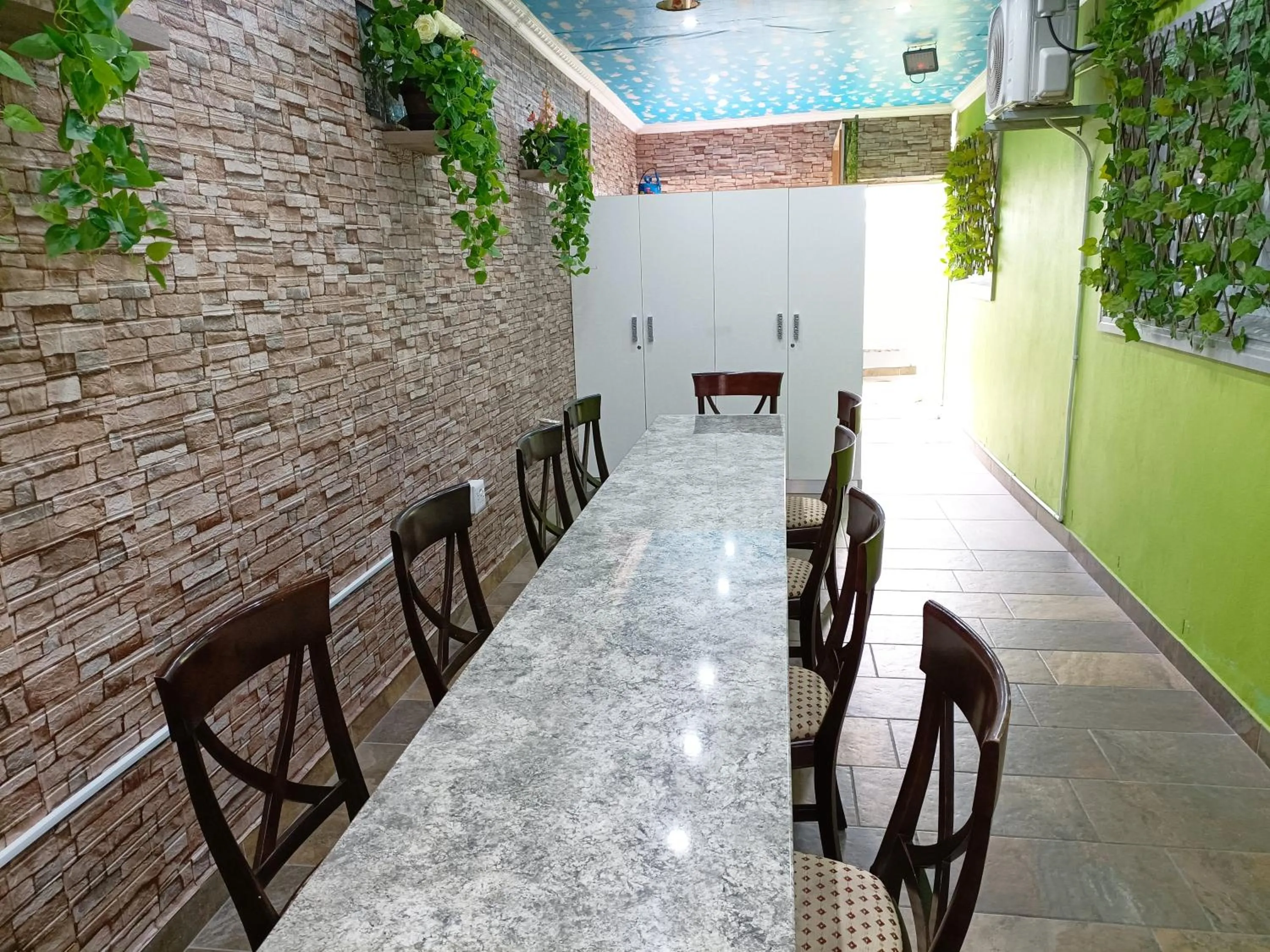 Pool view in Camdene Guesthouse