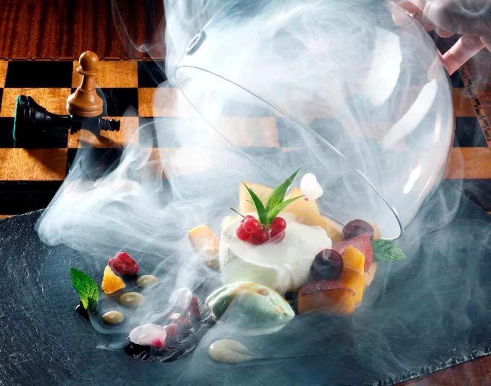 Food close-up in Hotel Castillo de Arteaga