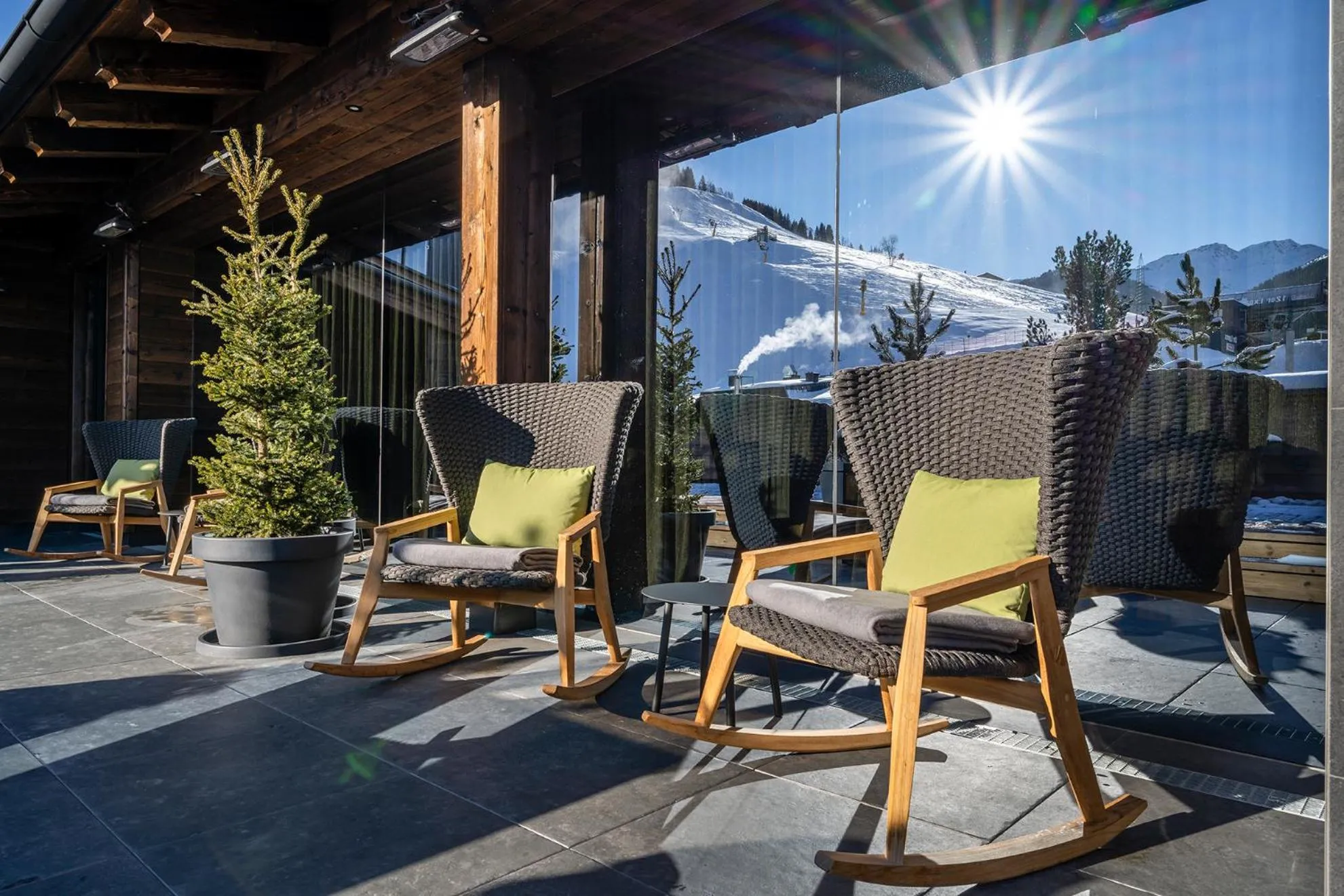 Balcony/Terrace in Hotel das Zwölferhaus
