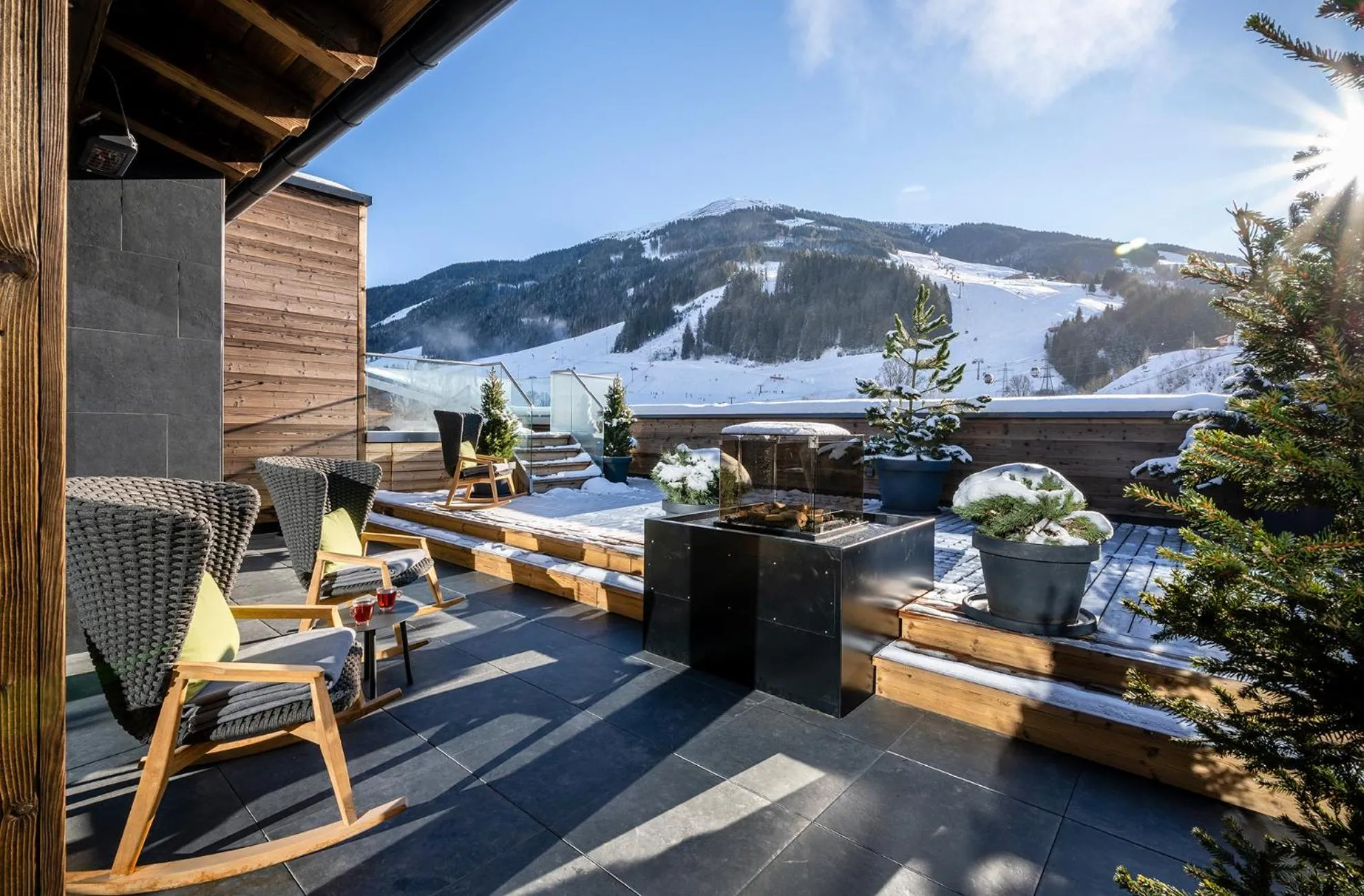 Balcony/Terrace in Hotel das Zwölferhaus