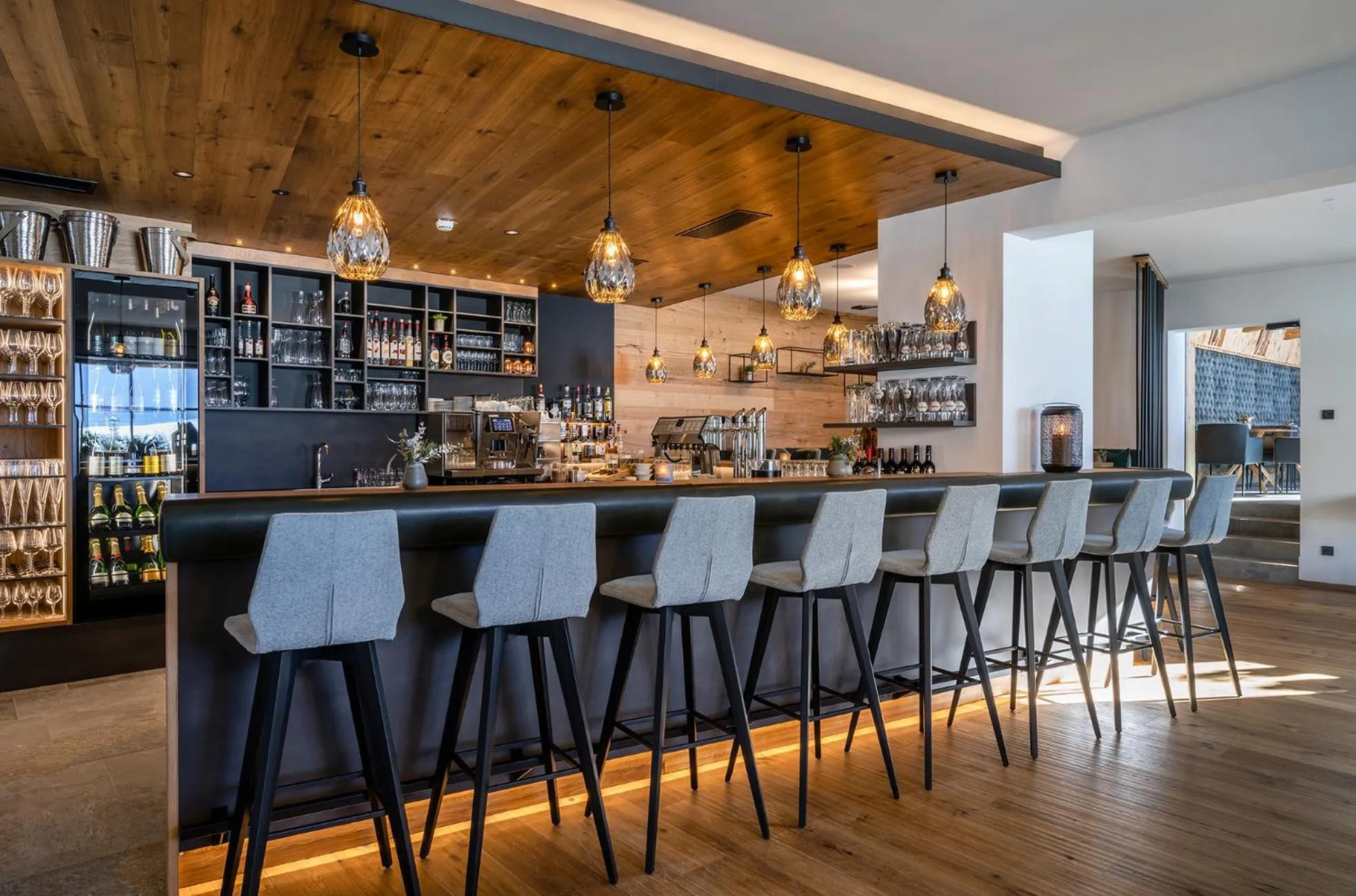 Lounge or bar in Hotel das Zwölferhaus