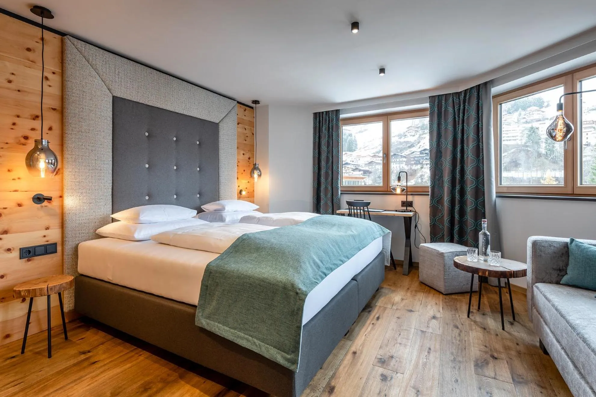 Bed in Hotel das Zwölferhaus