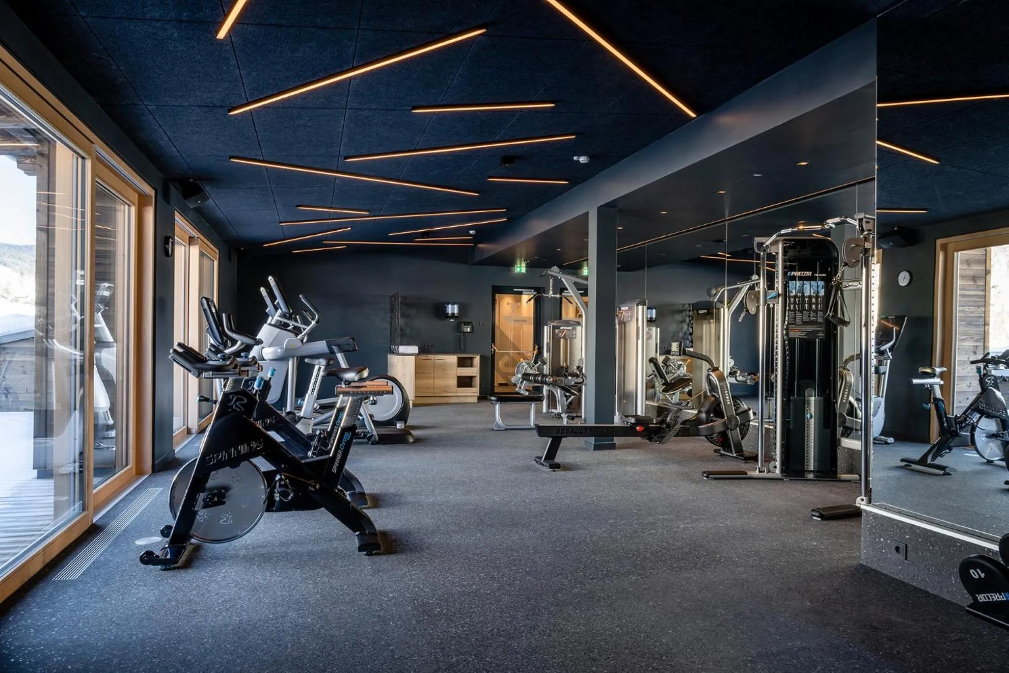 Fitness centre/facilities in Hotel das Zwölferhaus