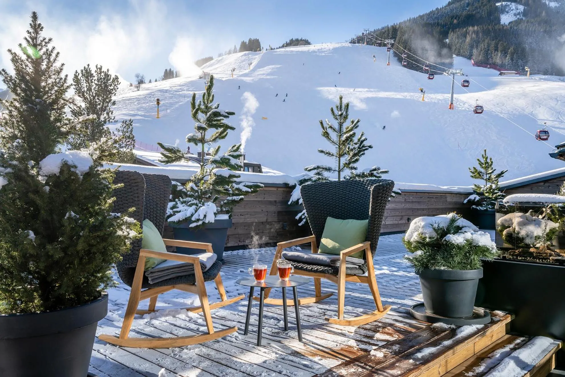 Balcony/Terrace in Hotel das Zwölferhaus